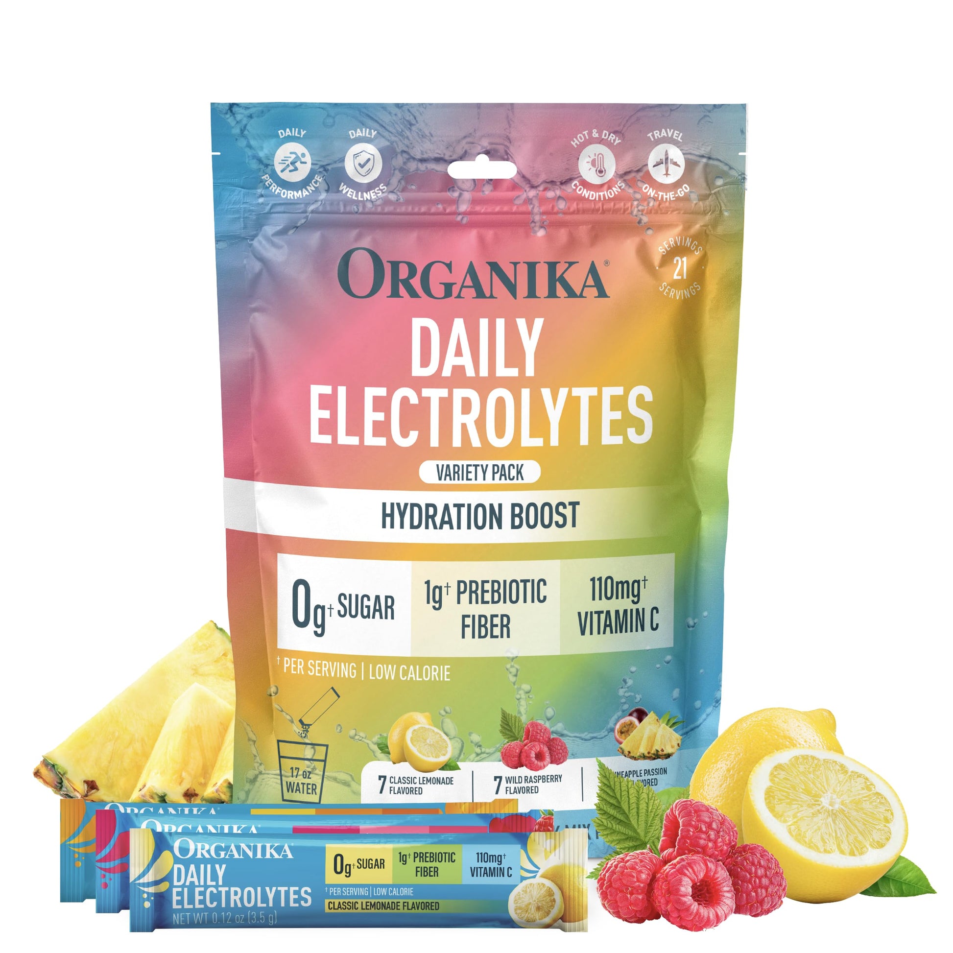 Organika Daily Electrolytes Powder 2.47 oz