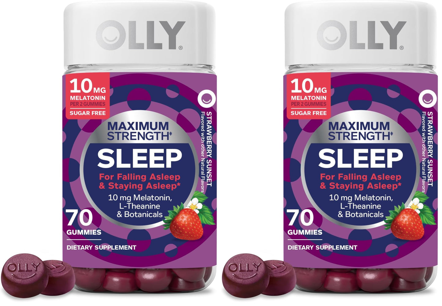 OLLY Max Strength Sleep Gummies, 140 Count