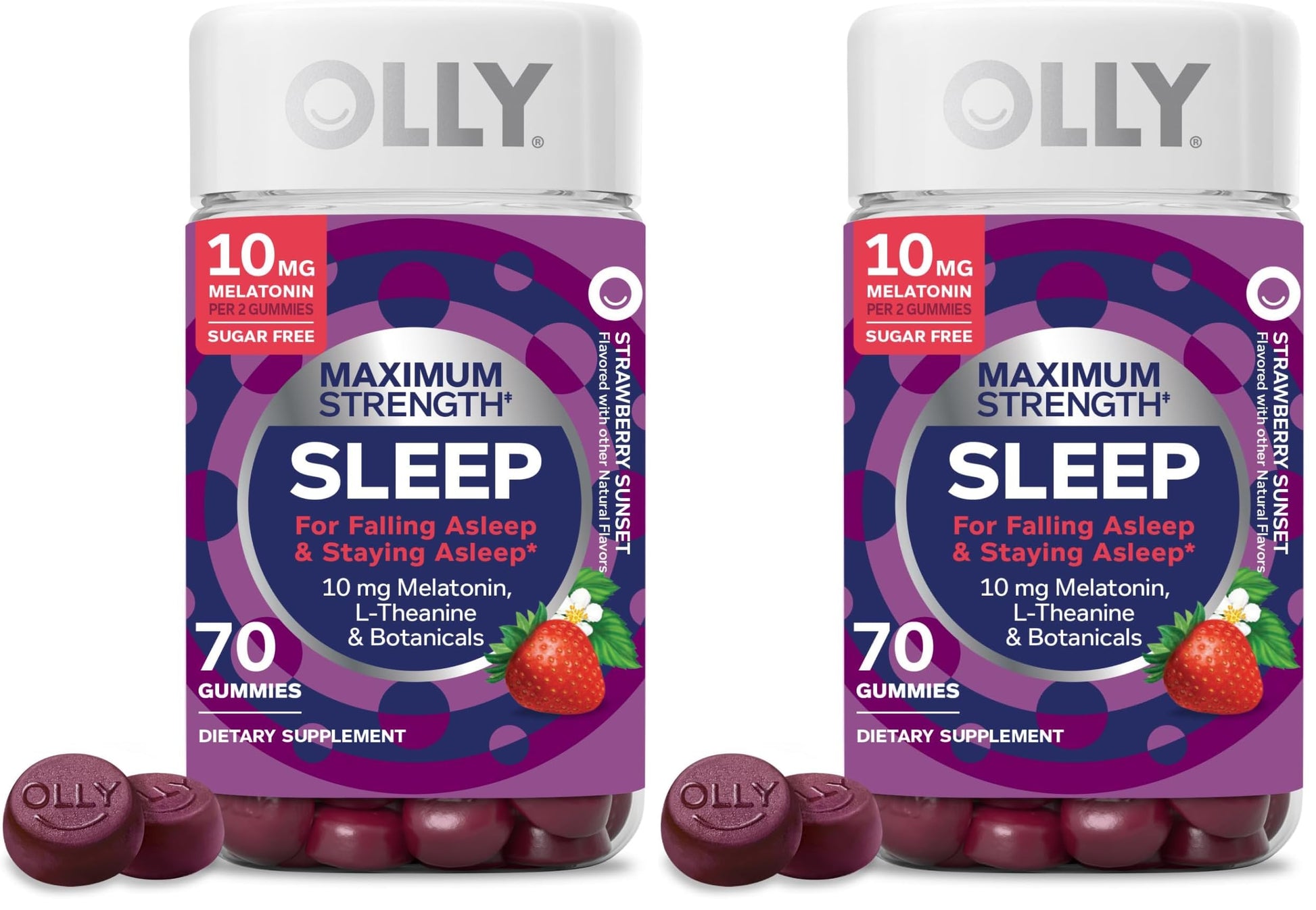 OLLY Max Strength Sleep Gummy 140 Count