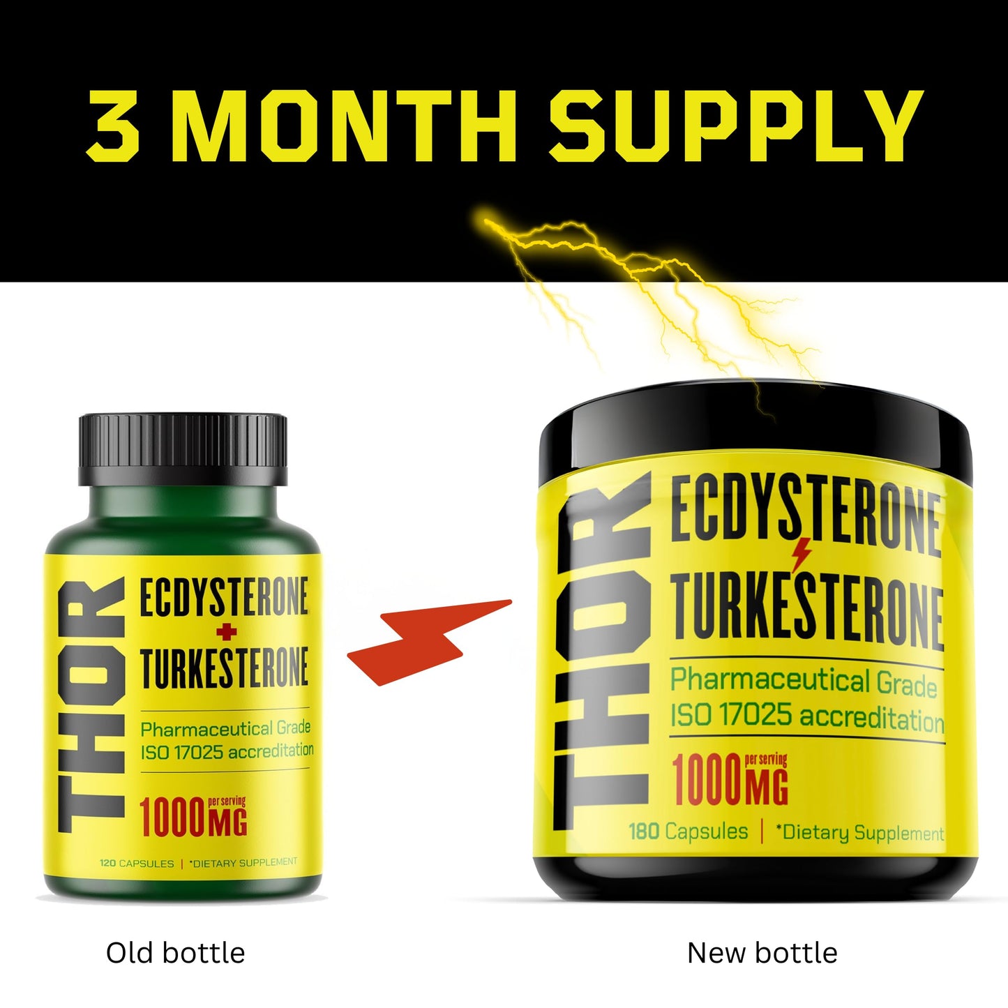 Flight Armour Turkesterone + Ecdysterone Anabolic Supplement Capsule 180 Count