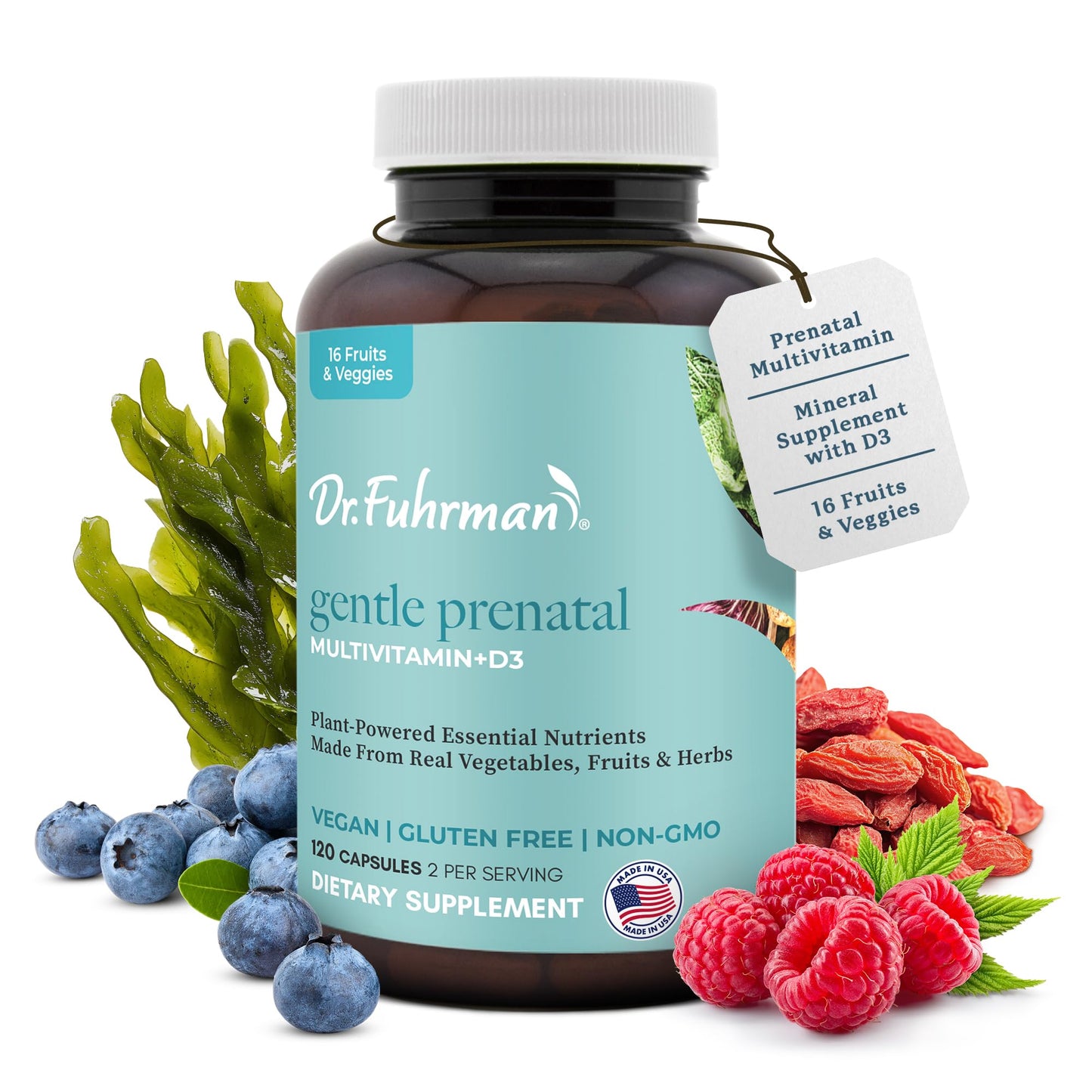 Dr Fuhrman Prenatal Vitamins For Women 120 Capsules