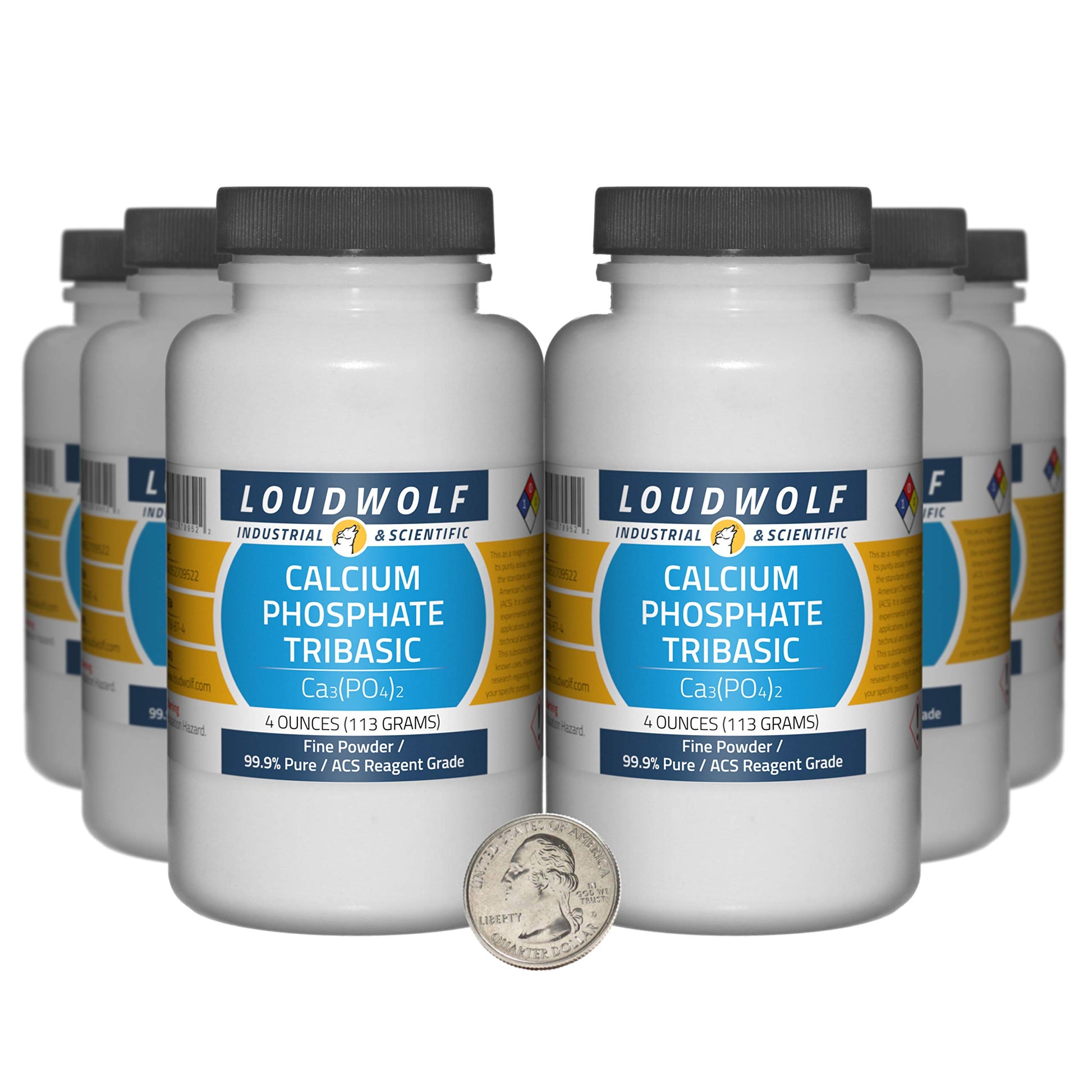 Loudwolf Calcium Phosphate Tribasic Fine Powder, 24 oz