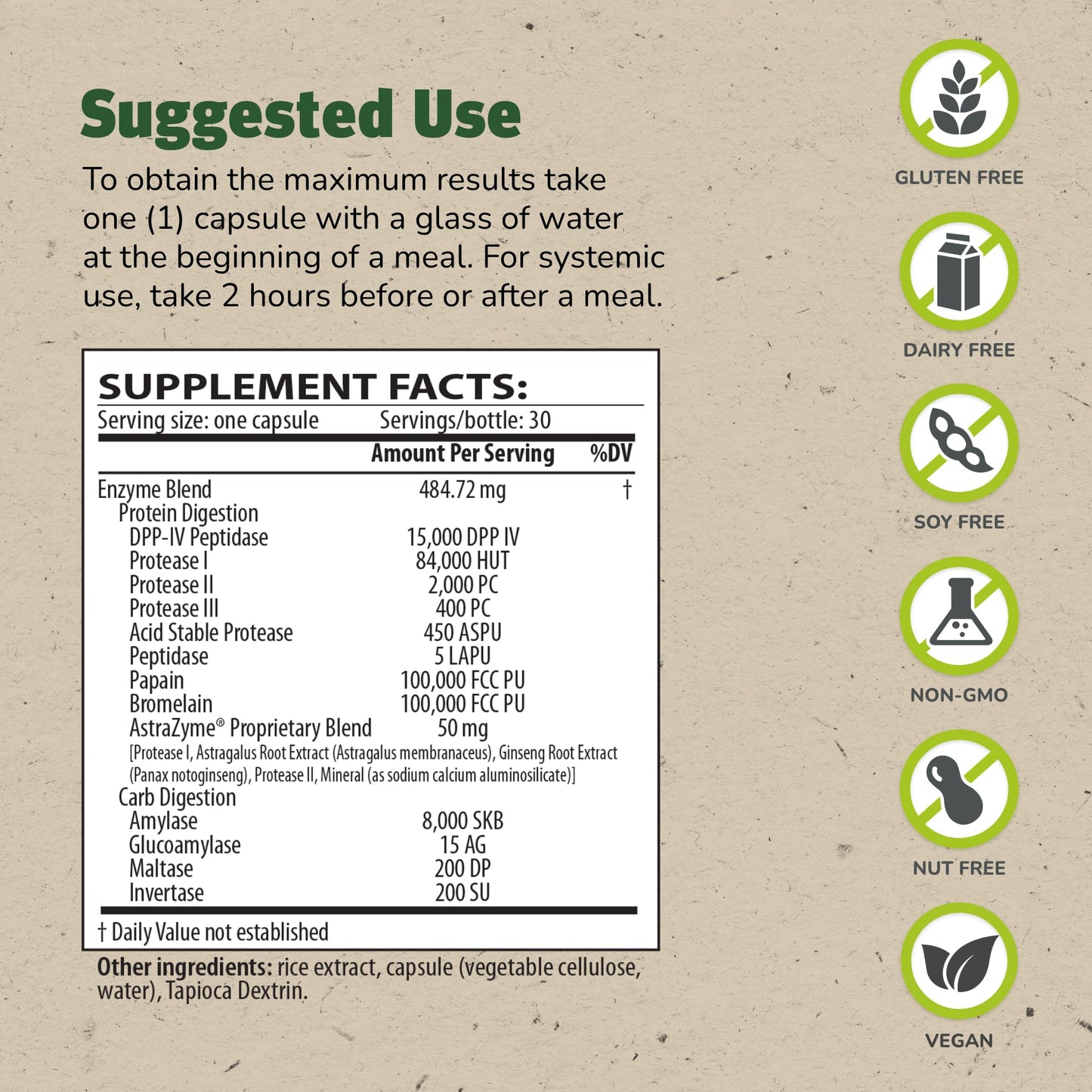GlutaStim Master Supplements GlutaStim Capsule 30 Count