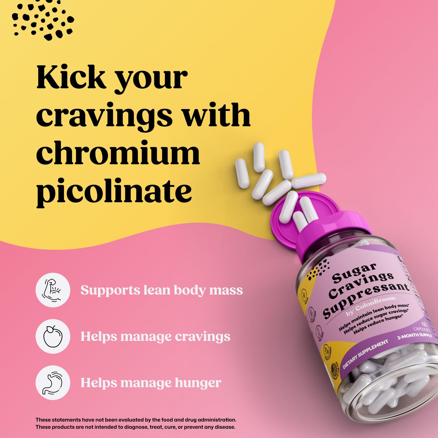 ColonBroom Chromium Picolinate 200mcg Capsules, 60 Capsules