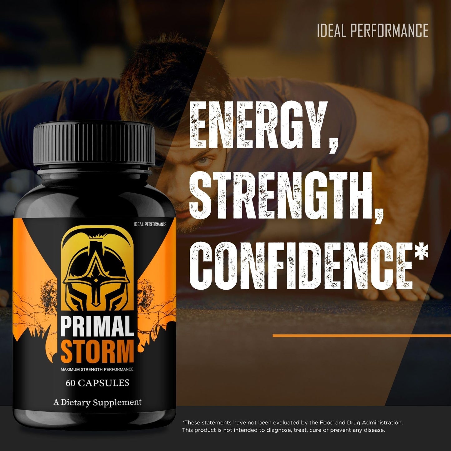 Ideal Performance Primal Storm Capsules 60 Capsules