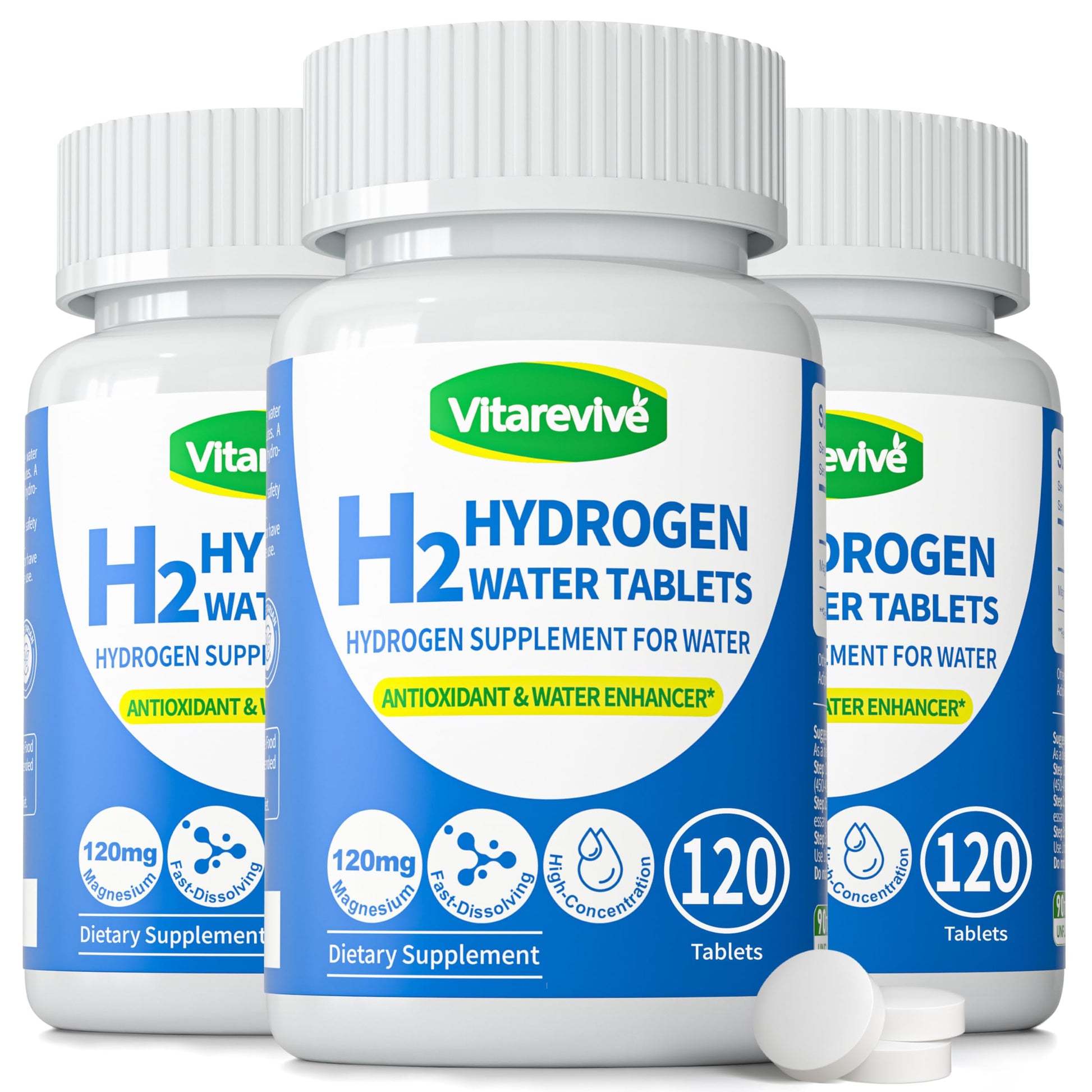 Vitarevive Hydrogen Water Tablets 360 Tablets