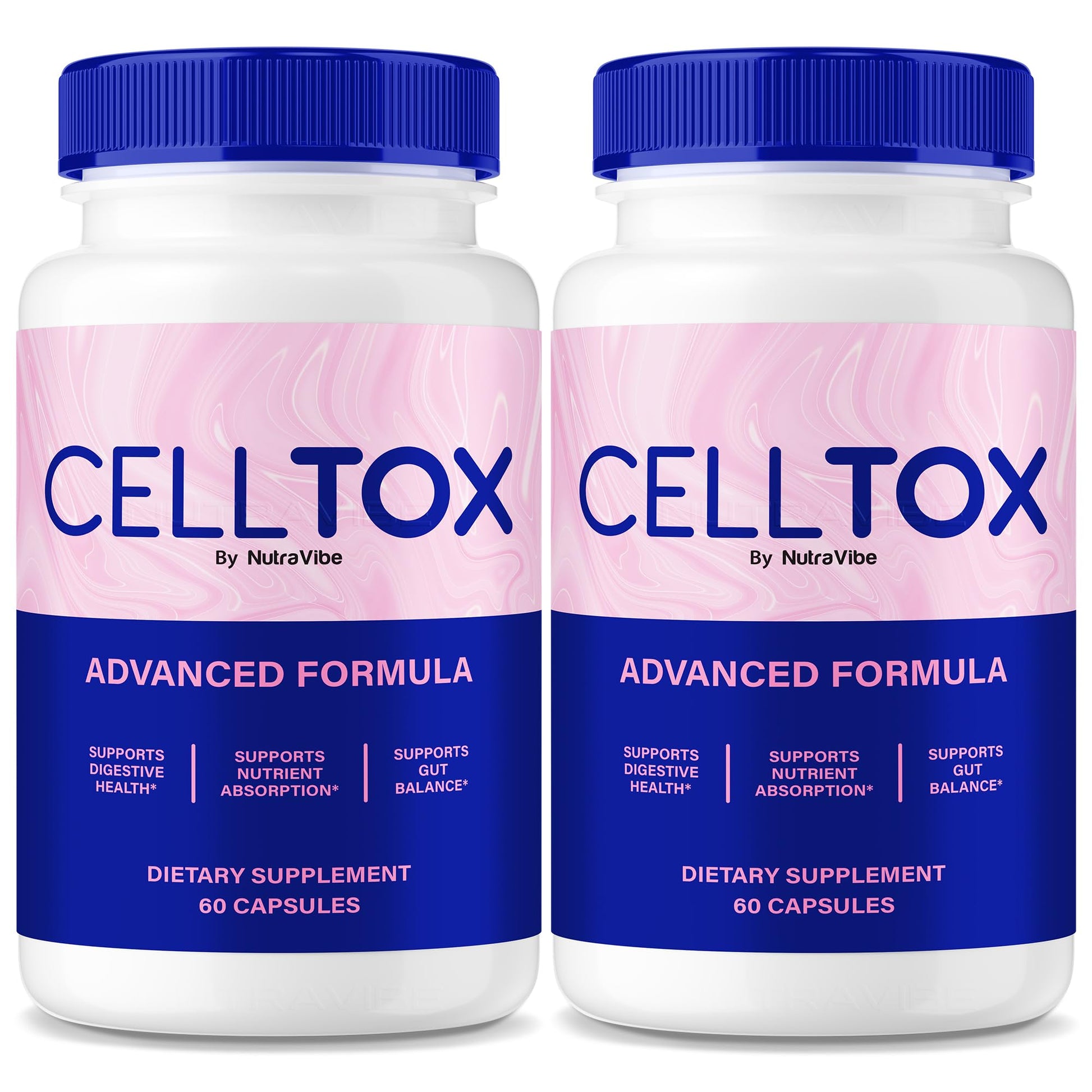 NutraVibe CellTox Daily Gut & Digestive Support Capsule 120 Capsules