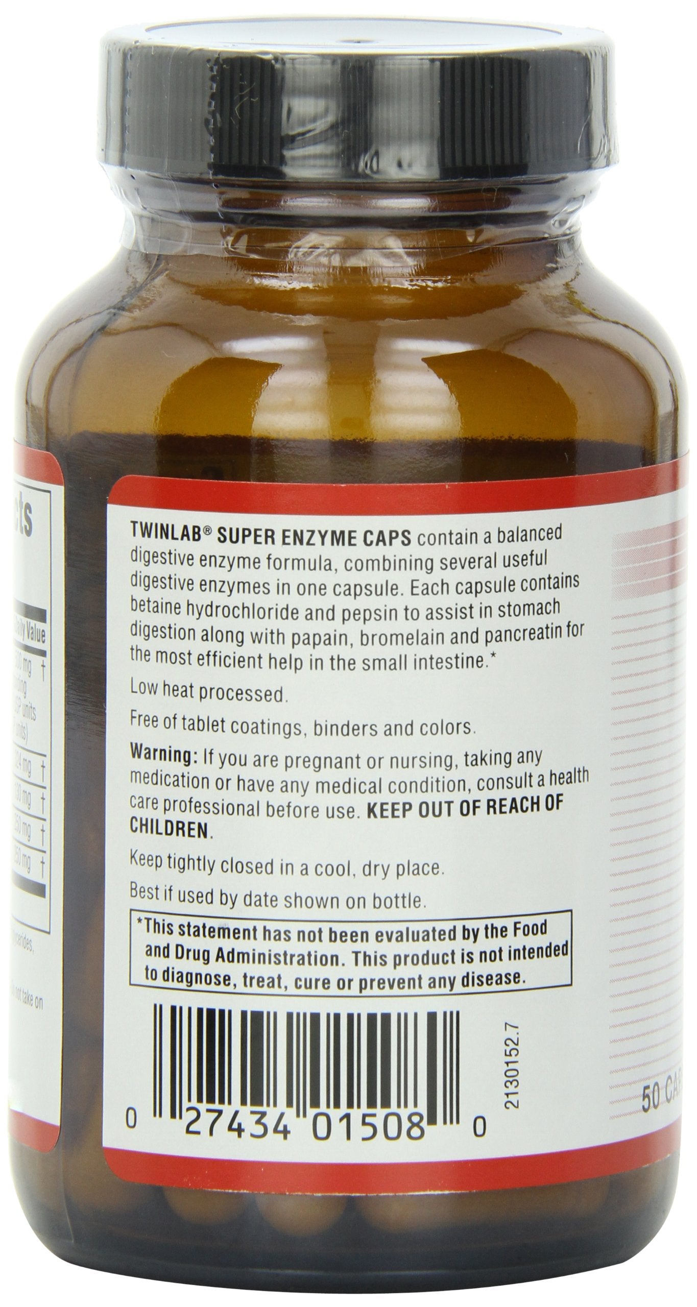 Twinlab Super Enzymes 200 Capsules