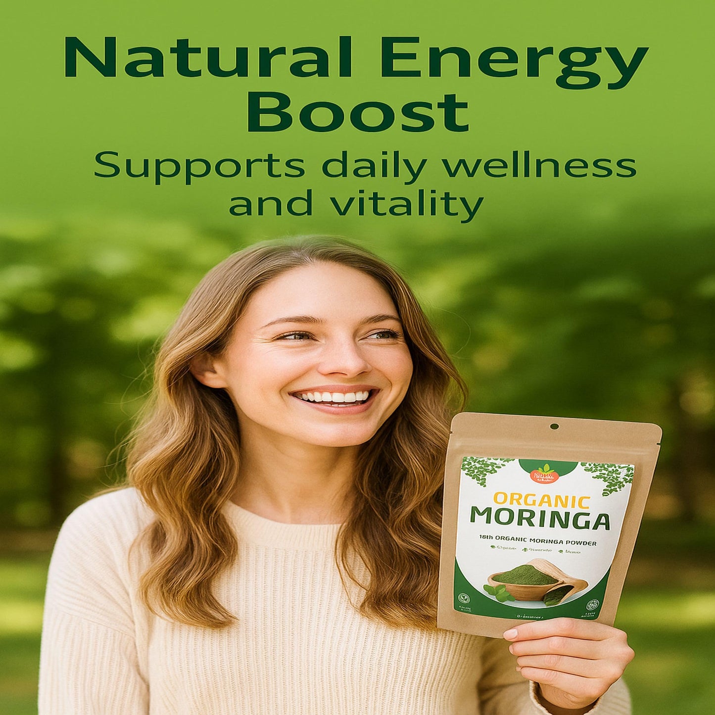 SPICY ORGANIC Organic Moringa Leaf Powder 8 oz