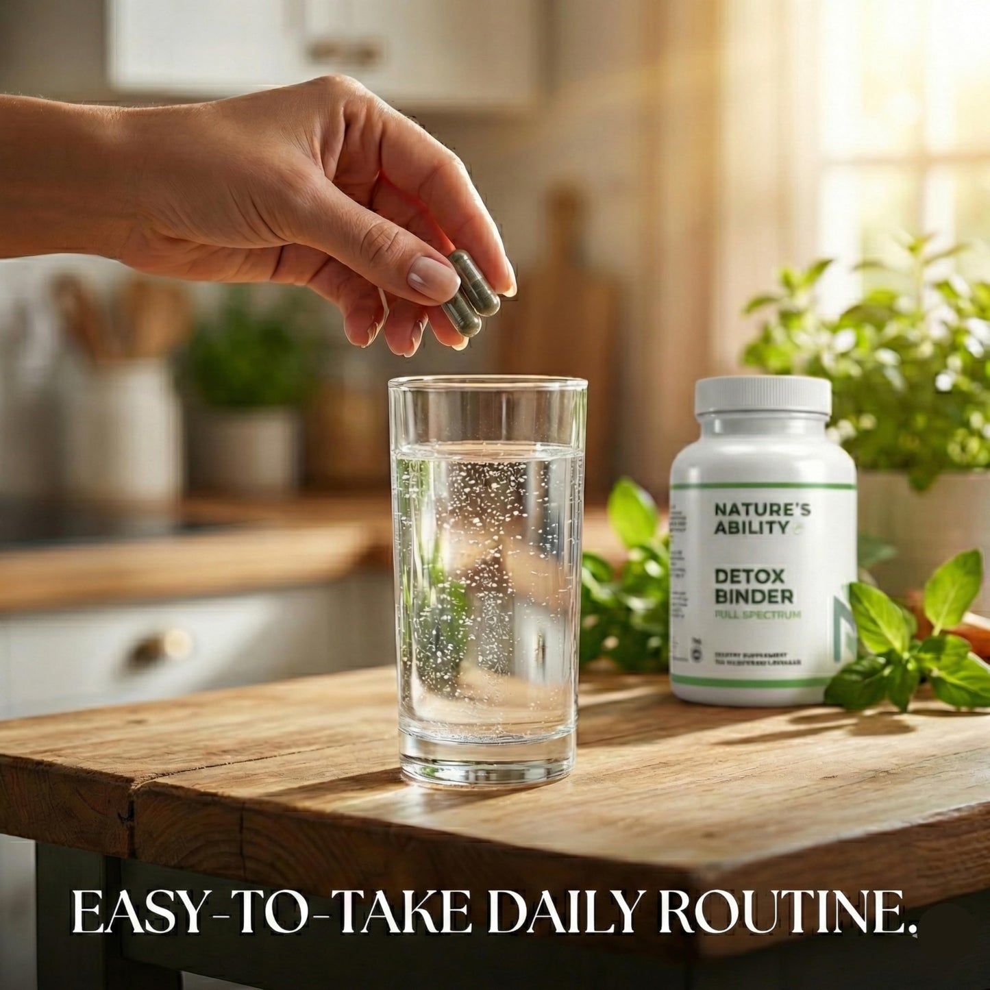 NATURE'S ABILITY Detox Binder Full Spectrum 120 Capsules