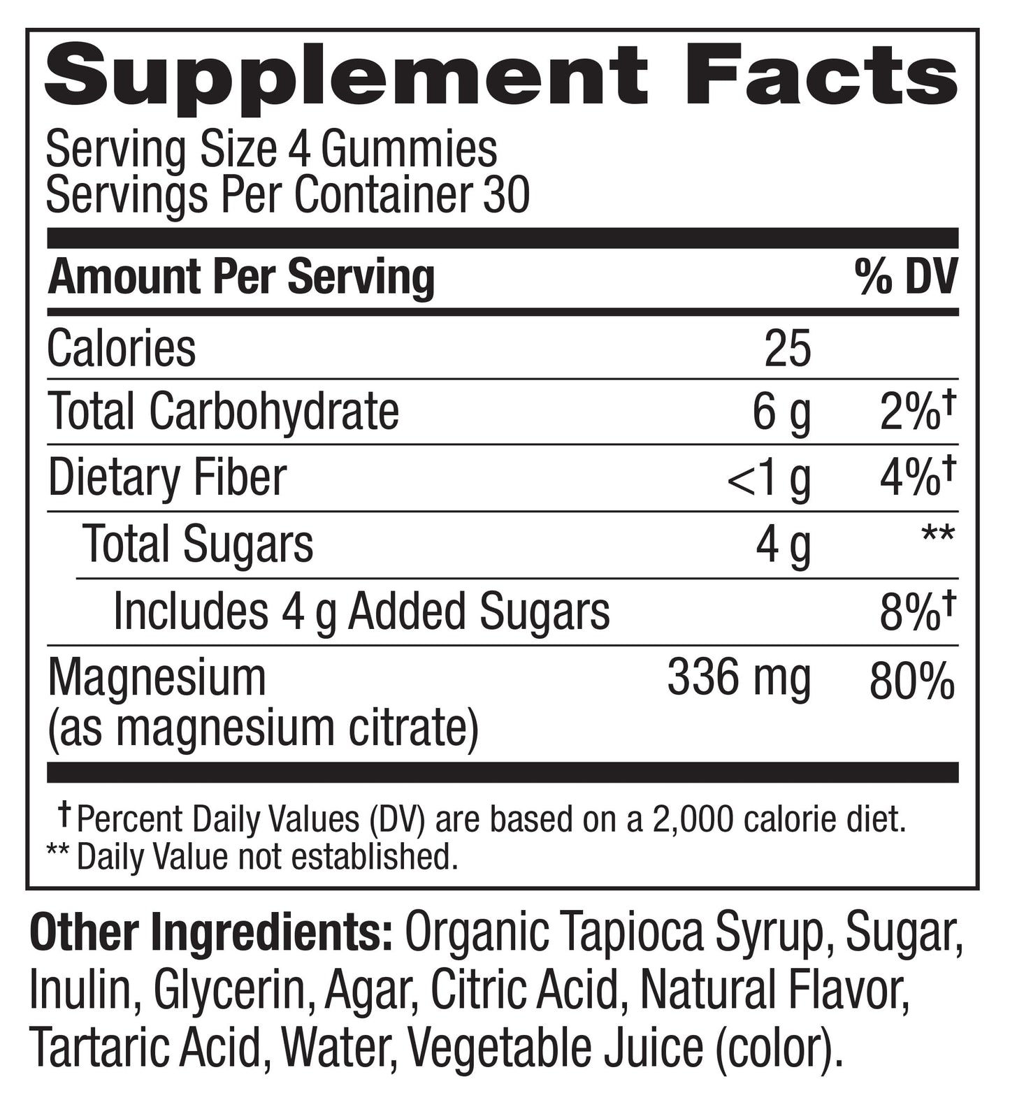 OLLY Relaxing Magnesium 120 Gummies