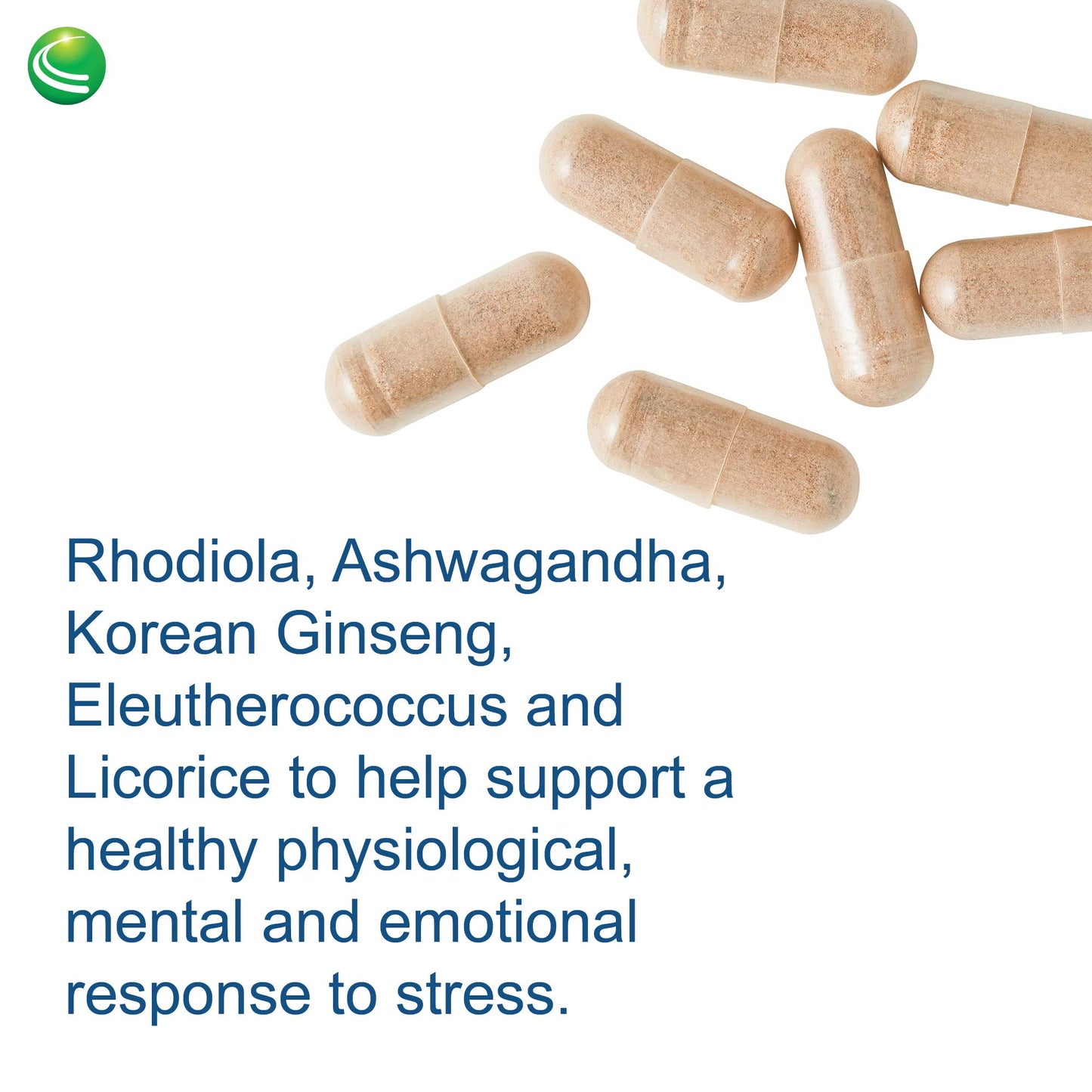 Nutra BioGenesis Bioadaptogen Ultra Stress Support Capsules, 60 Count