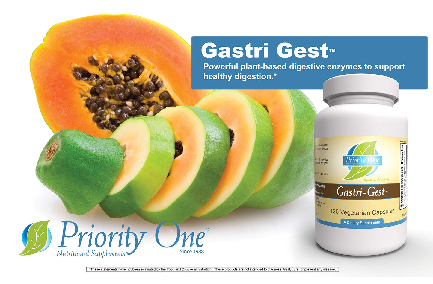 Priority One Gastri Gest Capsule, 120 Capsules