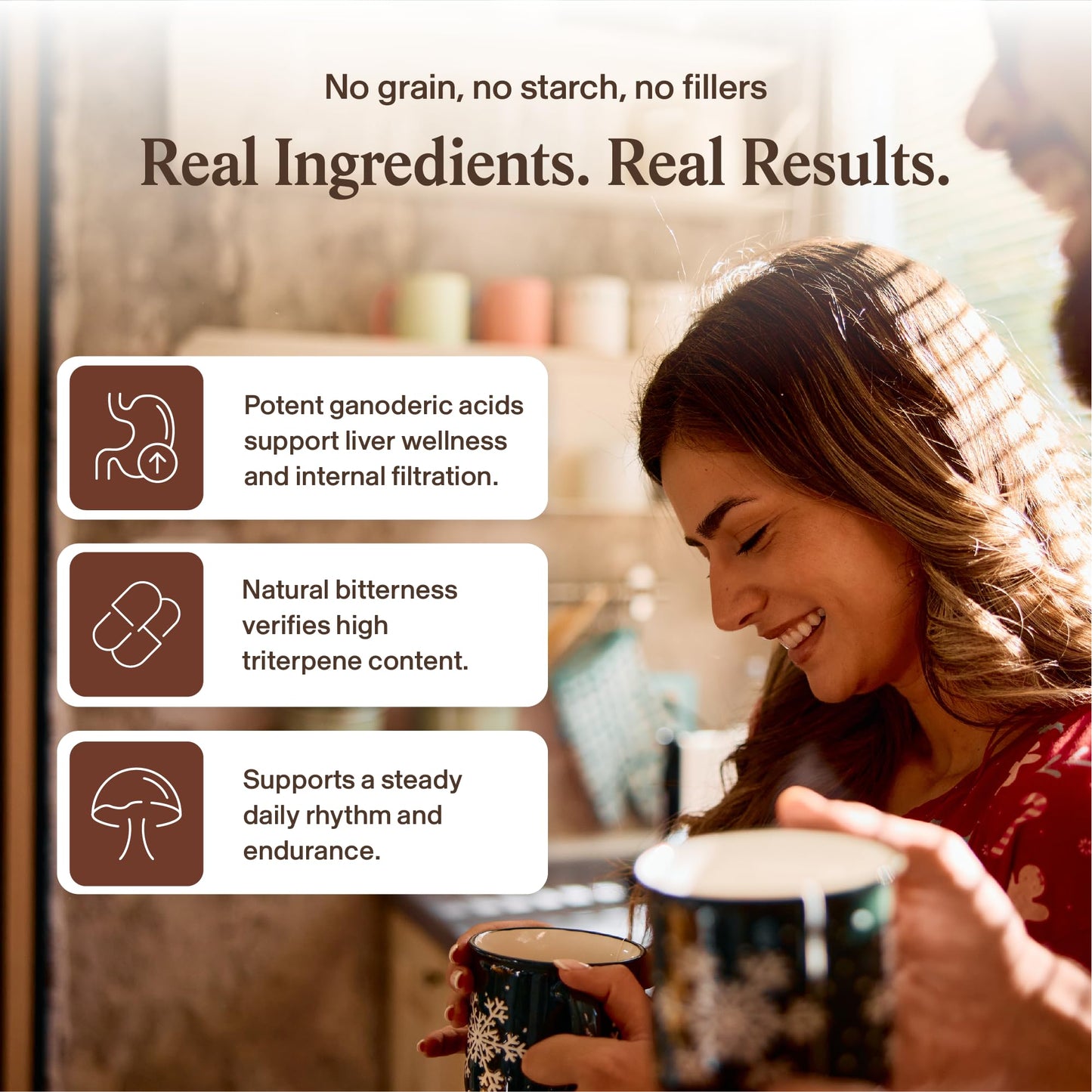 Real Mushrooms Reishi Mushroom Powder 1.58 oz