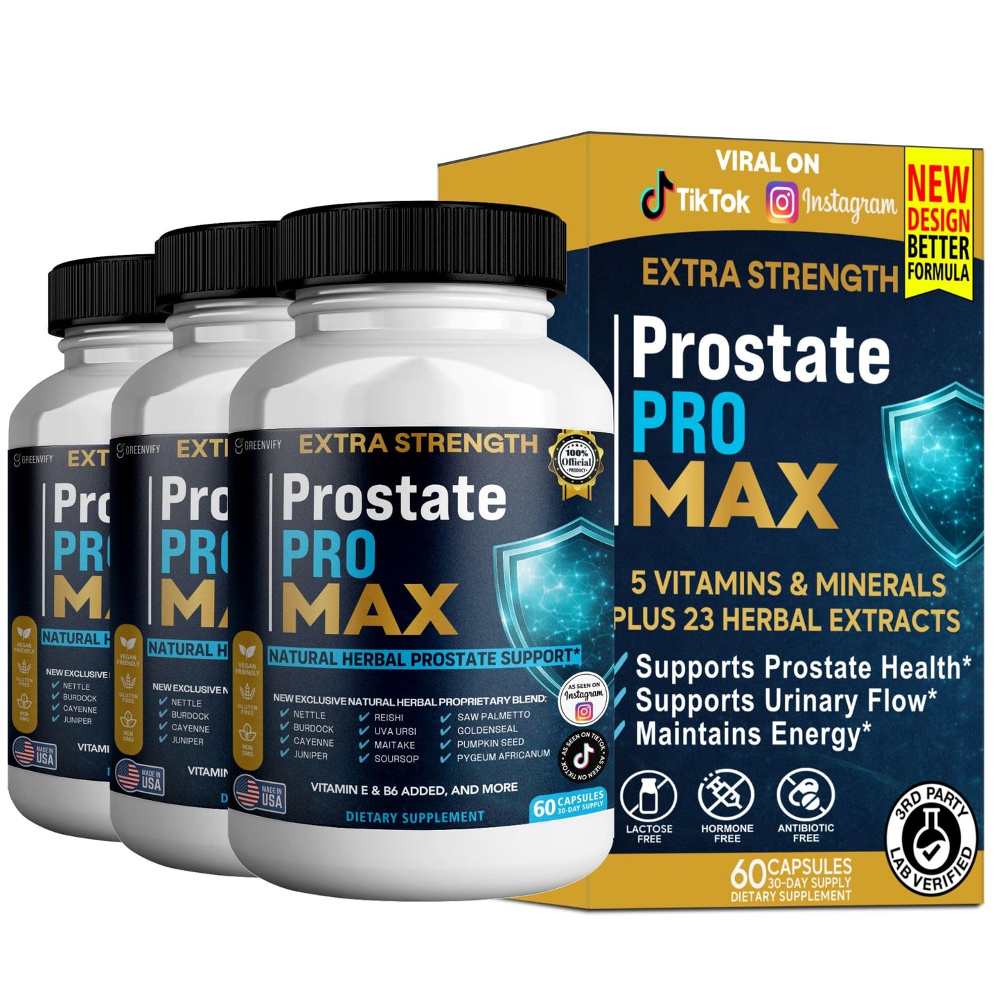 GREENVIFY Prostate Pro Max 60 Capsules
