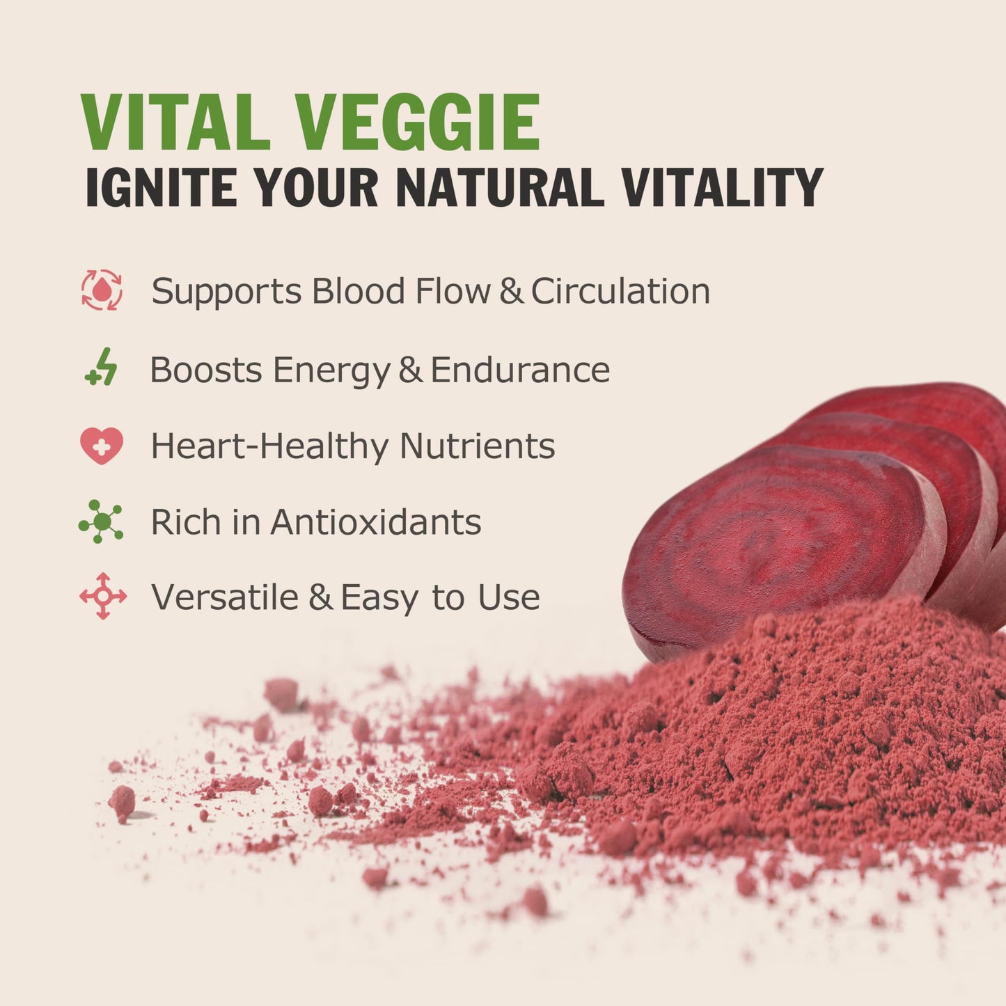 BLACK HUT Organic Red Beet Root Powder 7.06 oz