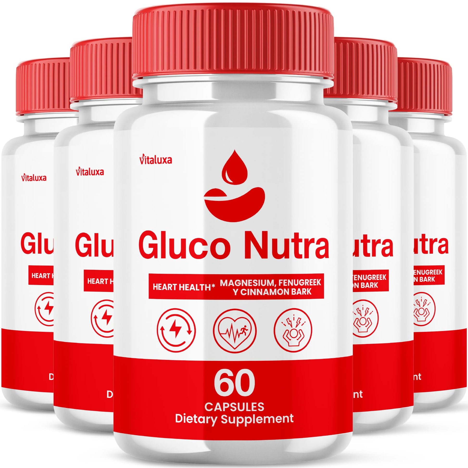 Vitaluxa Gluco Nutra Capsules 300 Capsules