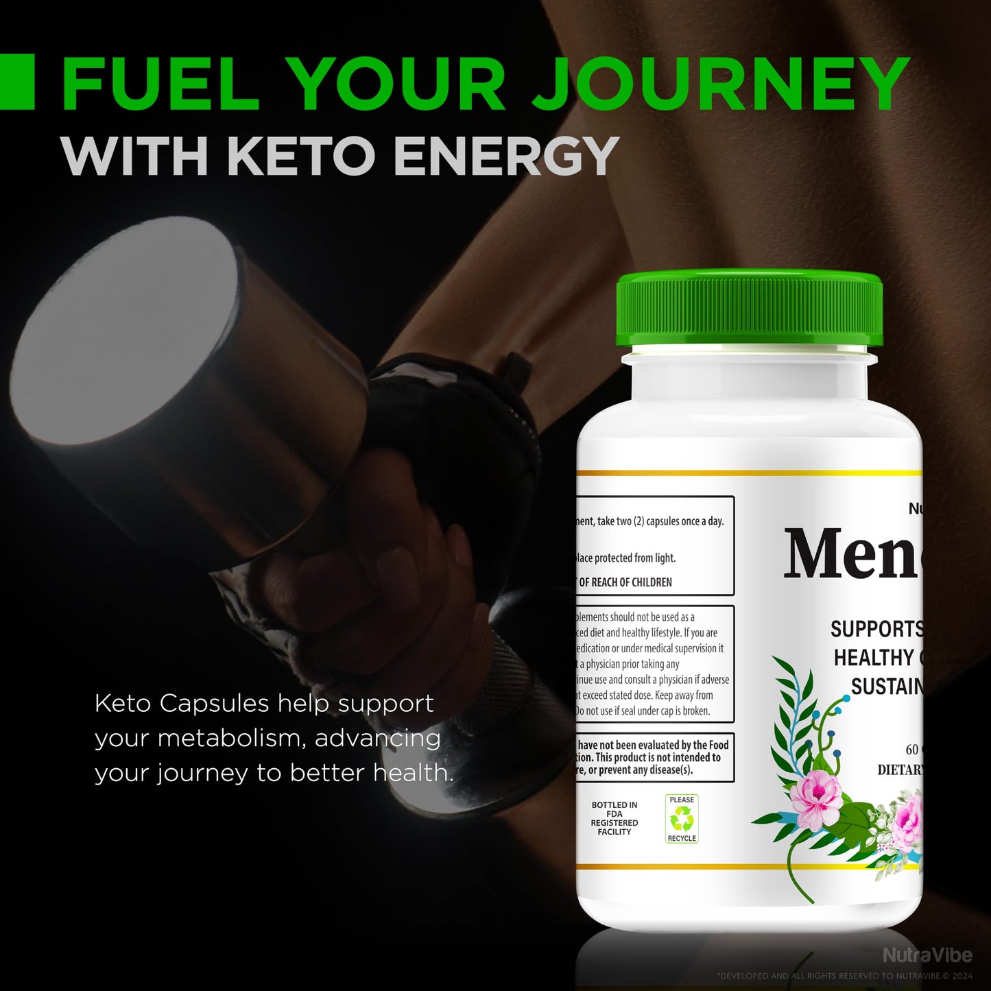 NutraVibe Menovelle Capsule 120 Capsules