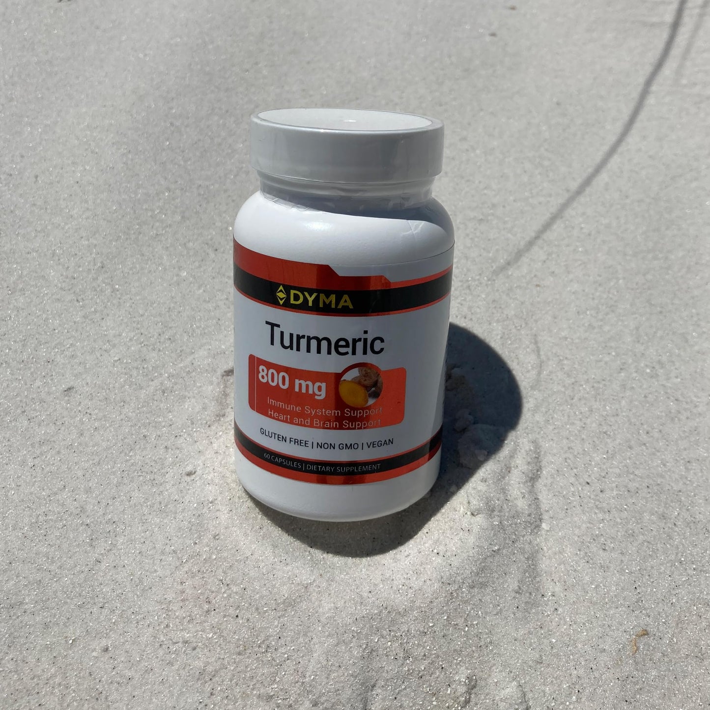 DYMA Turmeric Supplements for Natural Pain Relief & Inflammation Capsules 60