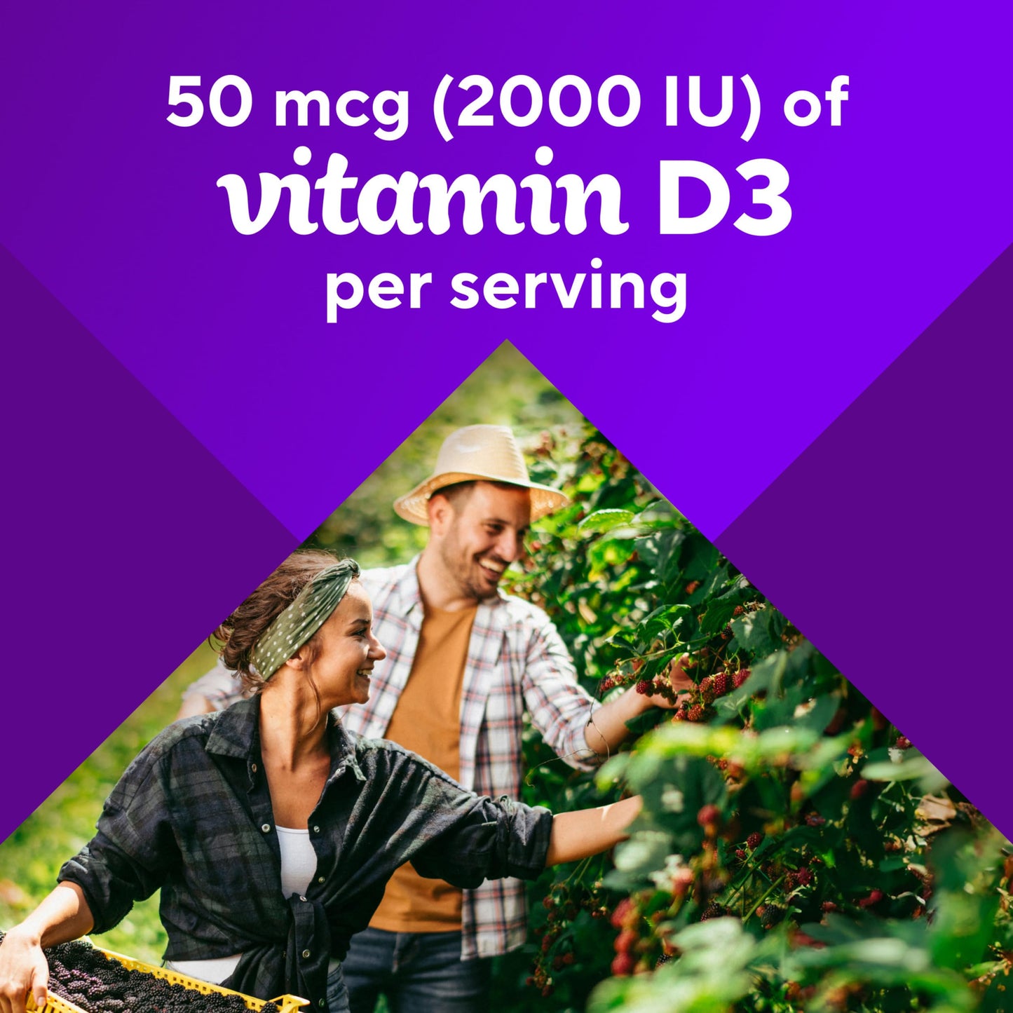 Vitafusion Vitamin D3 Gummies 300 Count
