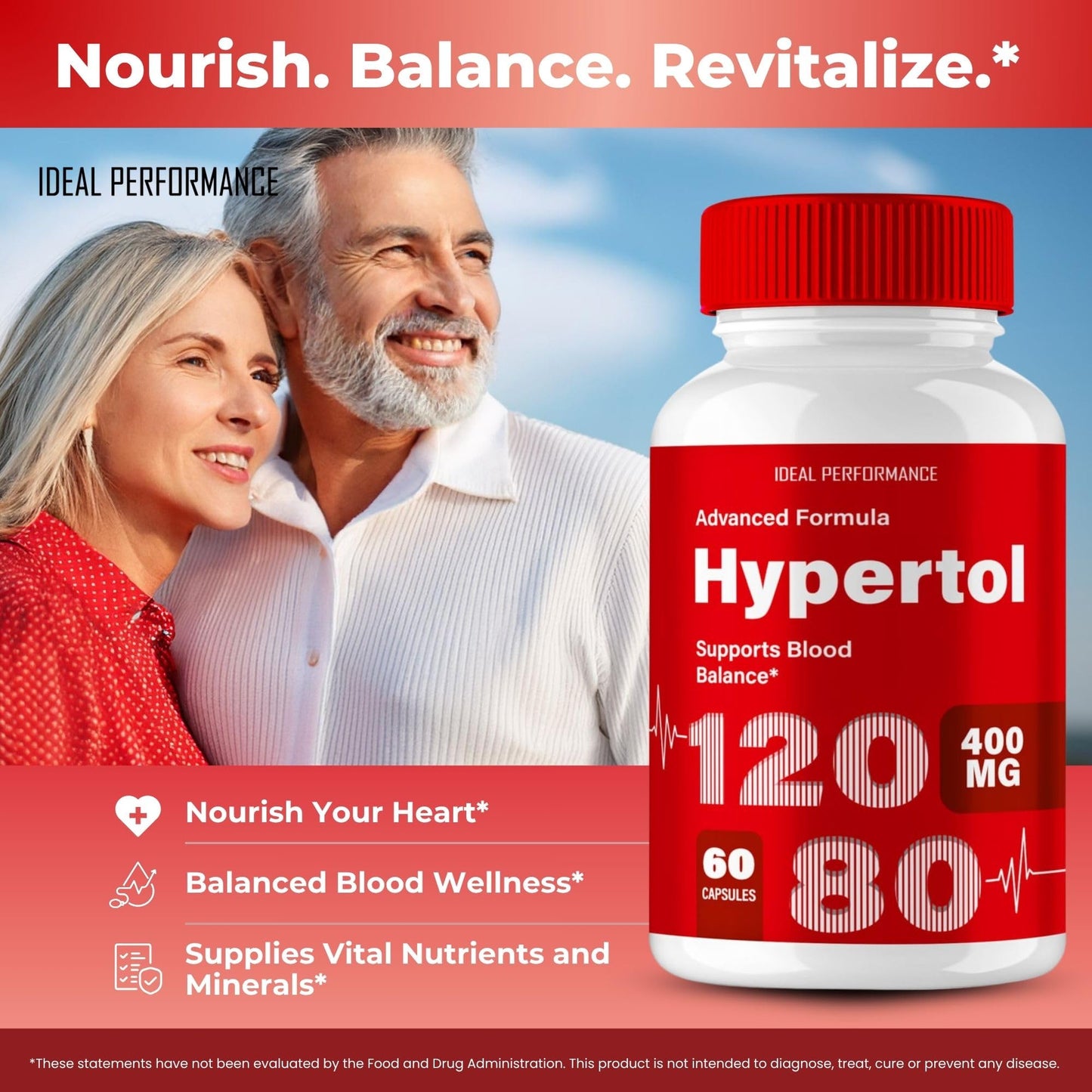 Ideal Performance Hypertol 60 Capsules