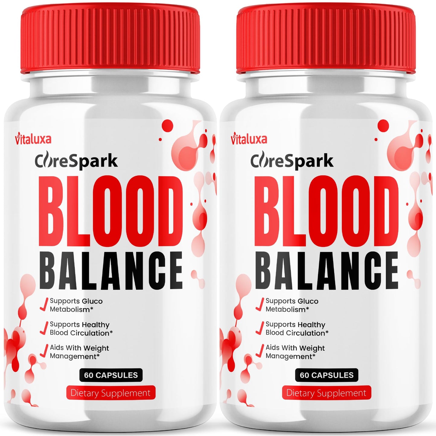 Vitaluxa Corespark Blood Balance Maximum Strength Blood Support Supplement Capsule, 120 Capsules
