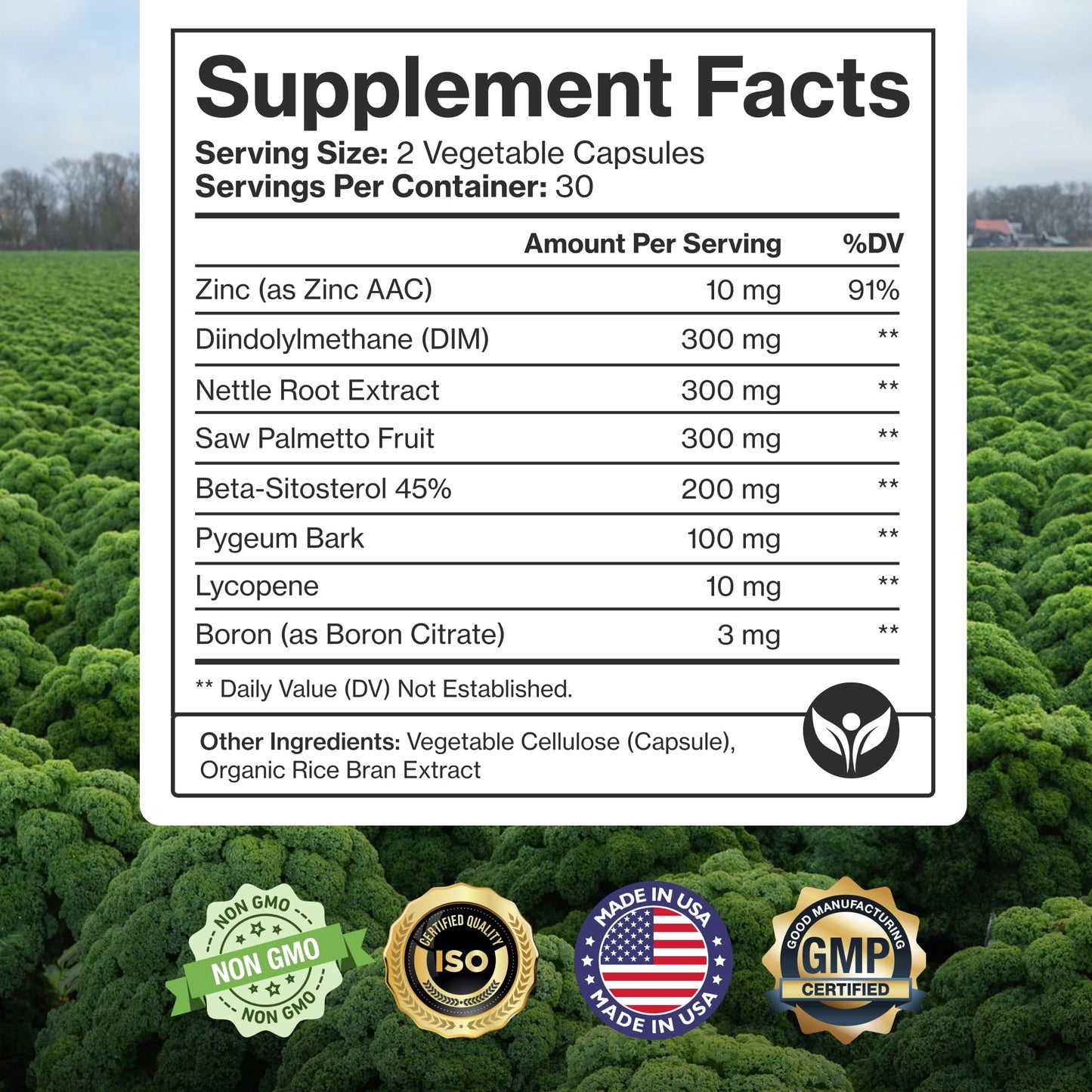 Pure Micronutrients Advanced Prostate Health Supplement - Saw Palmetto, Beta-Sitosterol, Stinging Nettle Root, & Lycopene - Bladder Control & Urinary Support Supplements for Men Capsules 60 Count