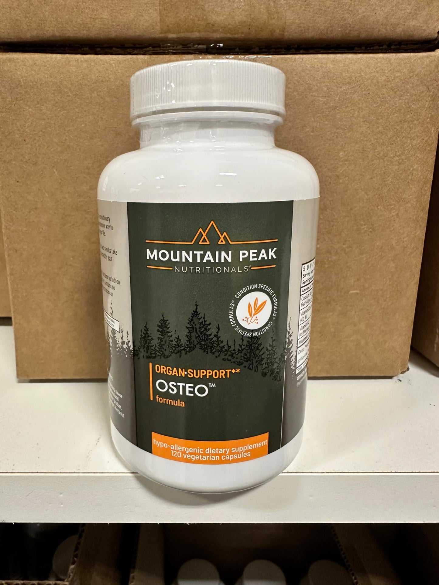Mountain Peak Nutritionals Osteo Supplement Capsules 120