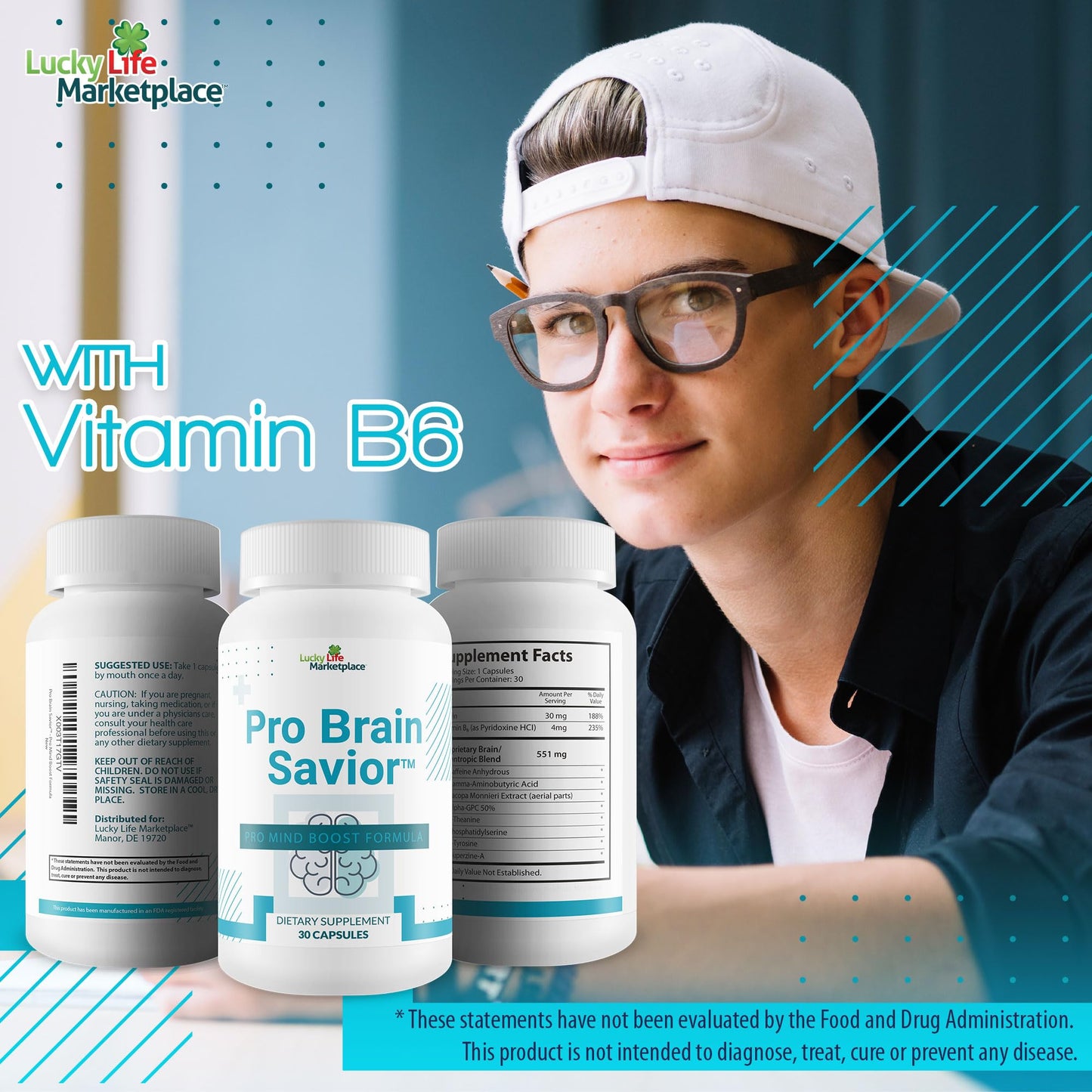 Generic Pro Brain Savior Capsule 1 Count