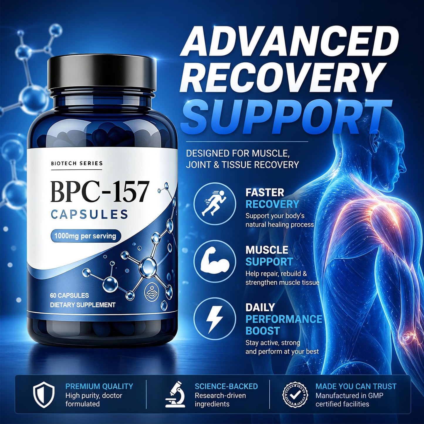 CAHIMA BPC 157 1000mg Capsule, 120 Capsules