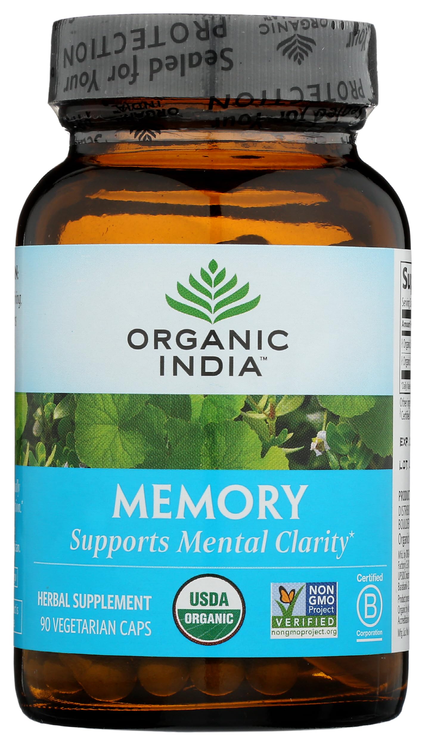 Organic India Memory Organic, 90 Capsules