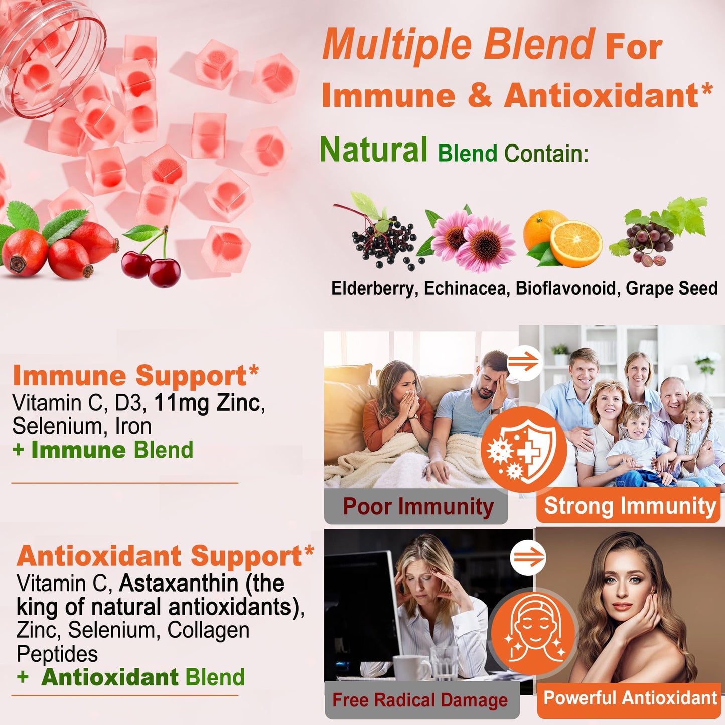 LILICARE Liposomal Vitamin C 120 Gummies
