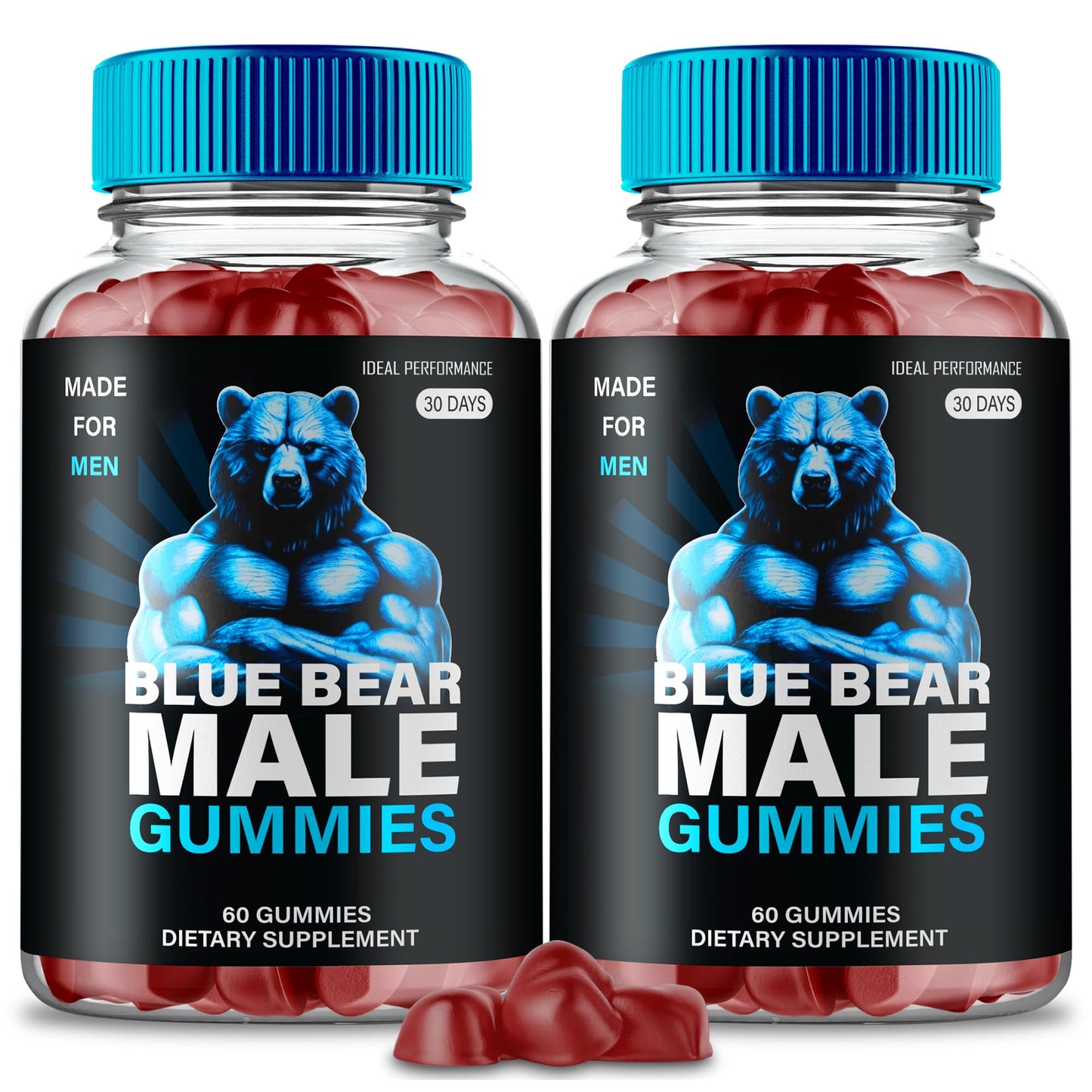 Ideal Performance Blue Bear Gummies 120 Gummies