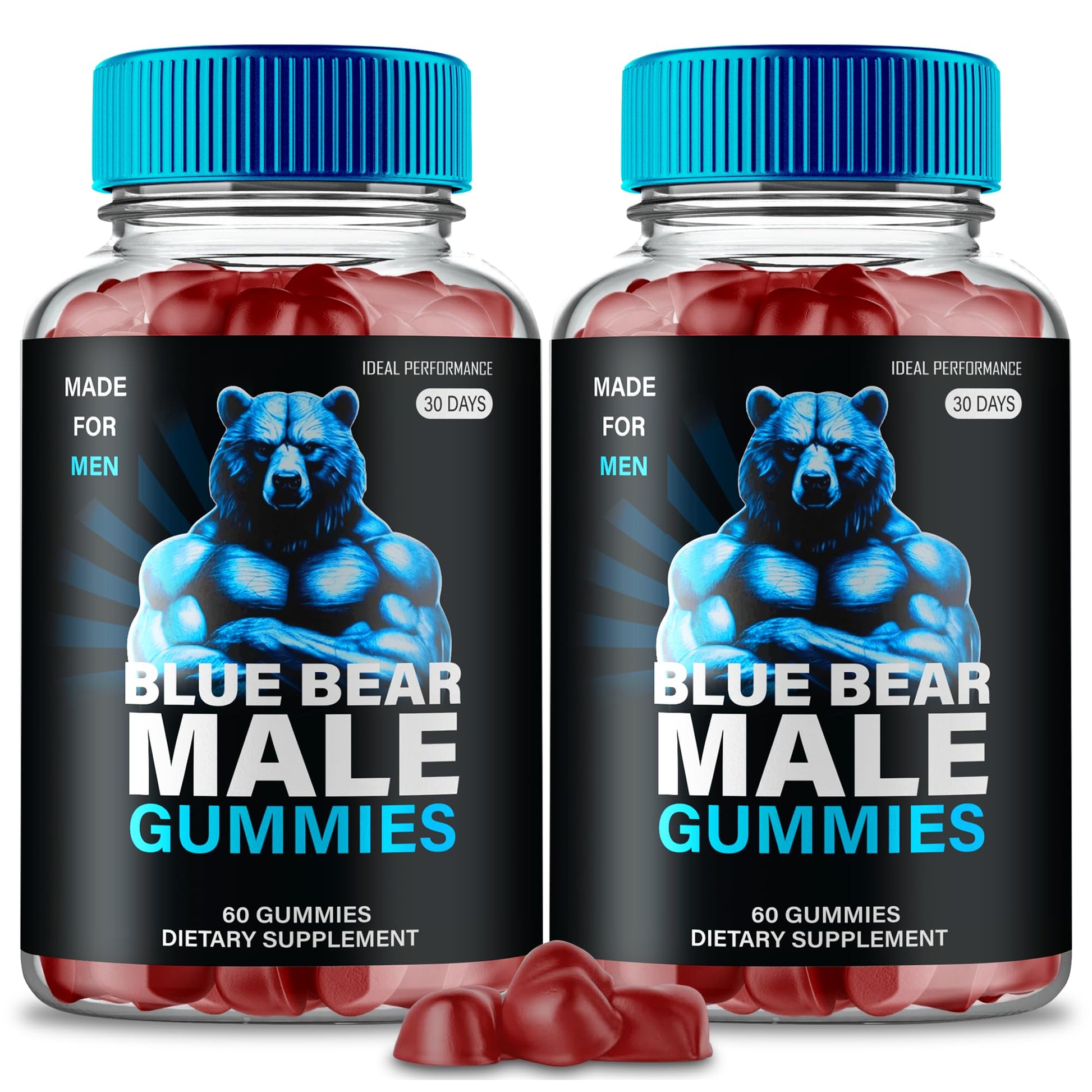 Ideal Performance Blue Bear Gummies 120 Gummies