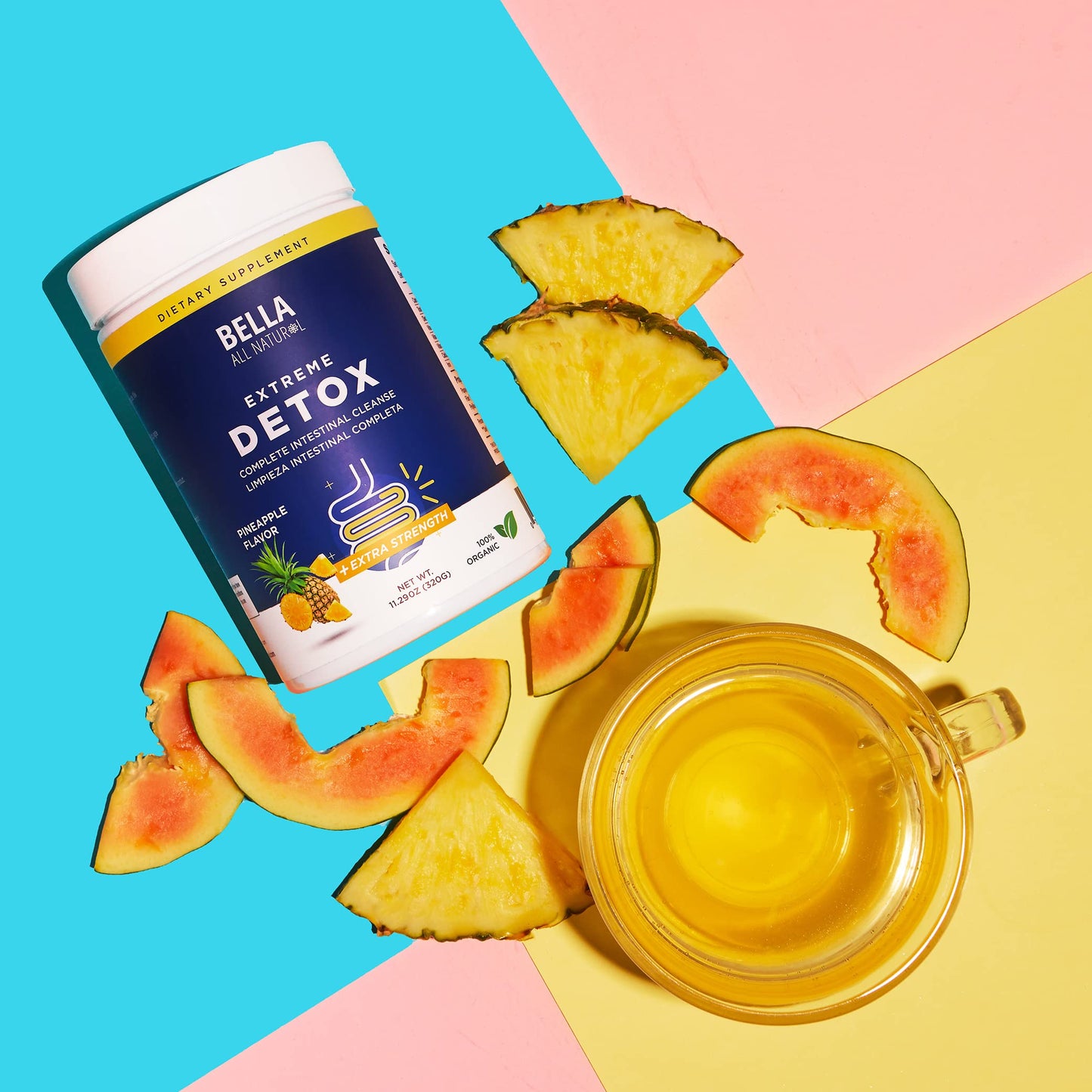 Bella All Natural Extreme Detox Powder 14.1 Ounce
