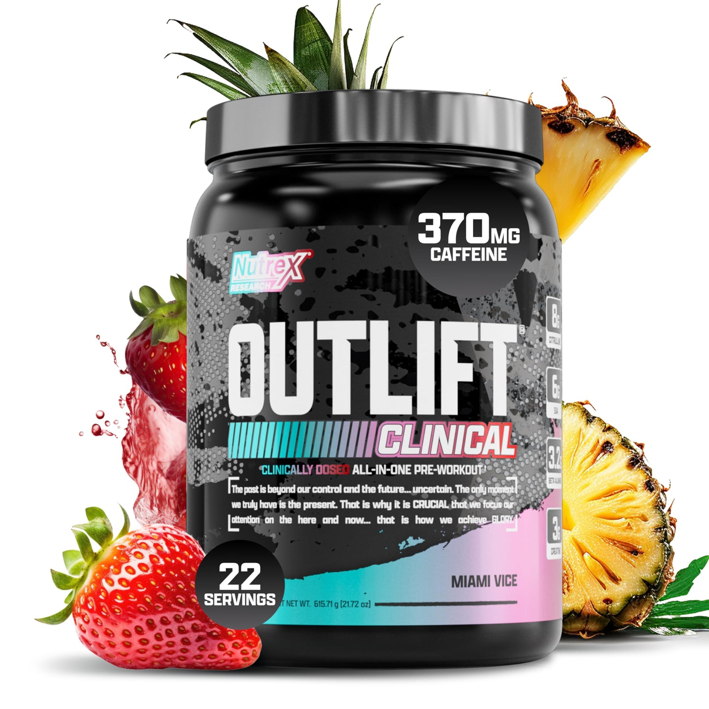 Nutrex Research Outlift Clinical Pre Workout Powder 743