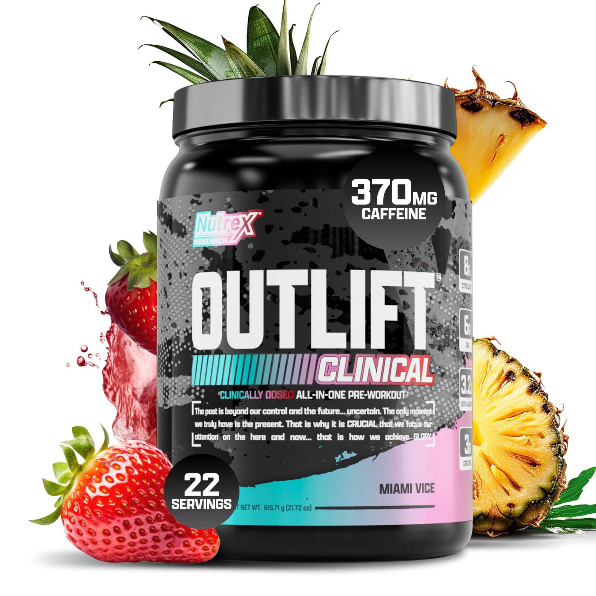 Nutrex Research Outlift Clinical Pre Workout Powder 743