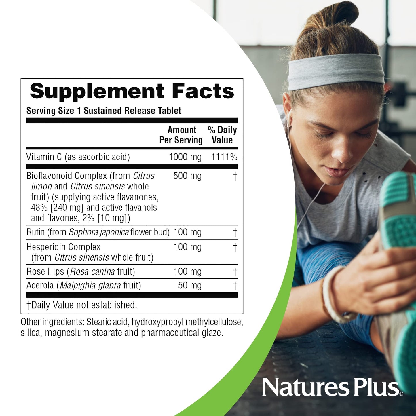 NaturesPlus Super C Complex Sustained Release Tablets 180