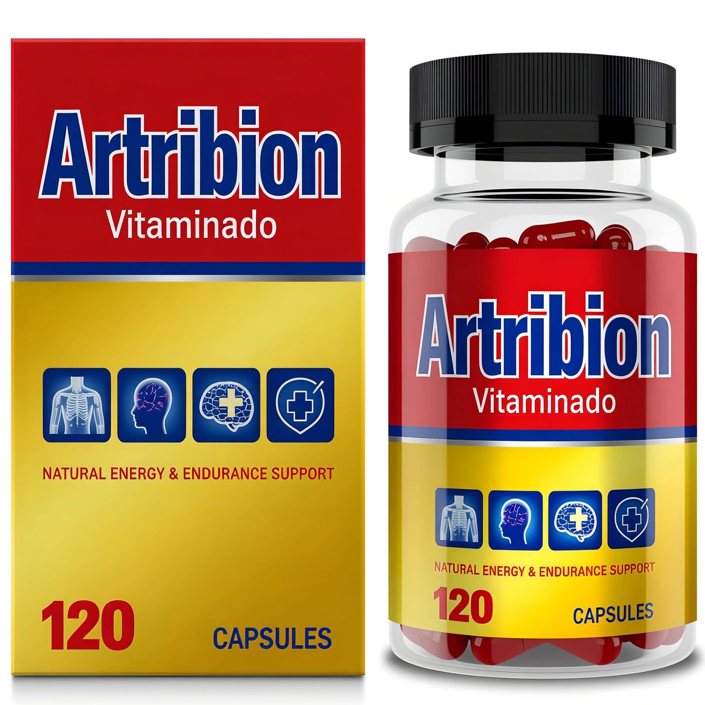 NAPEXIX Artribion Vitaminado MAX B-Complex Capsules 120 Count