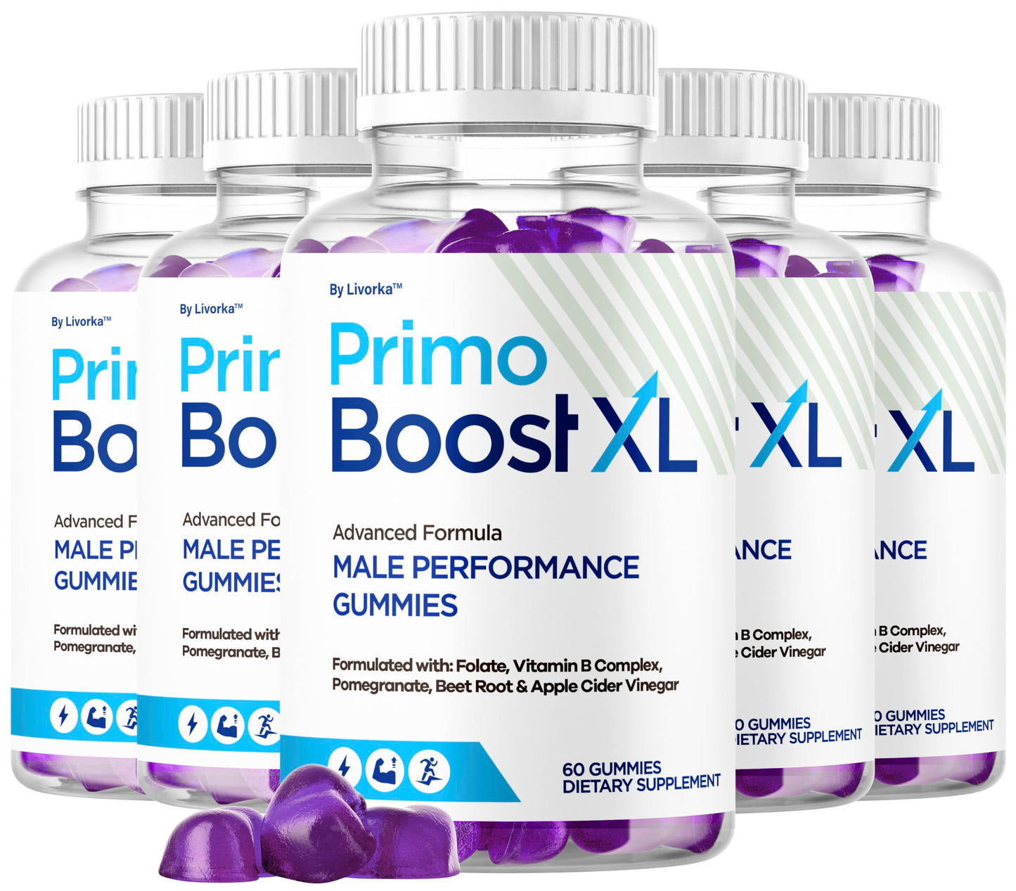 LIVORKA Primo Boost XL Gummies 300 Gummies