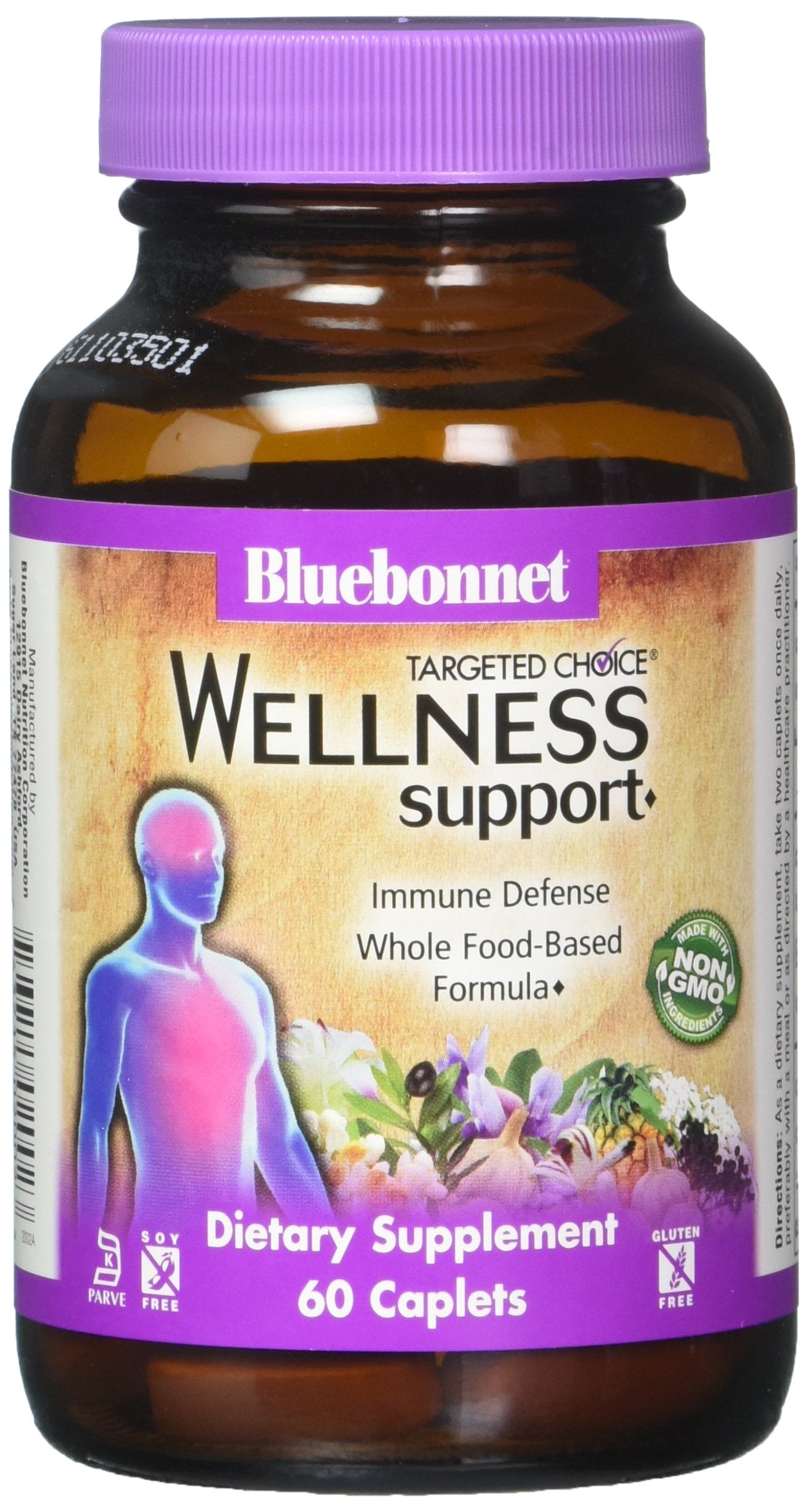 BlueBonnet Target Choice Wellness Support Capsules 60 Count