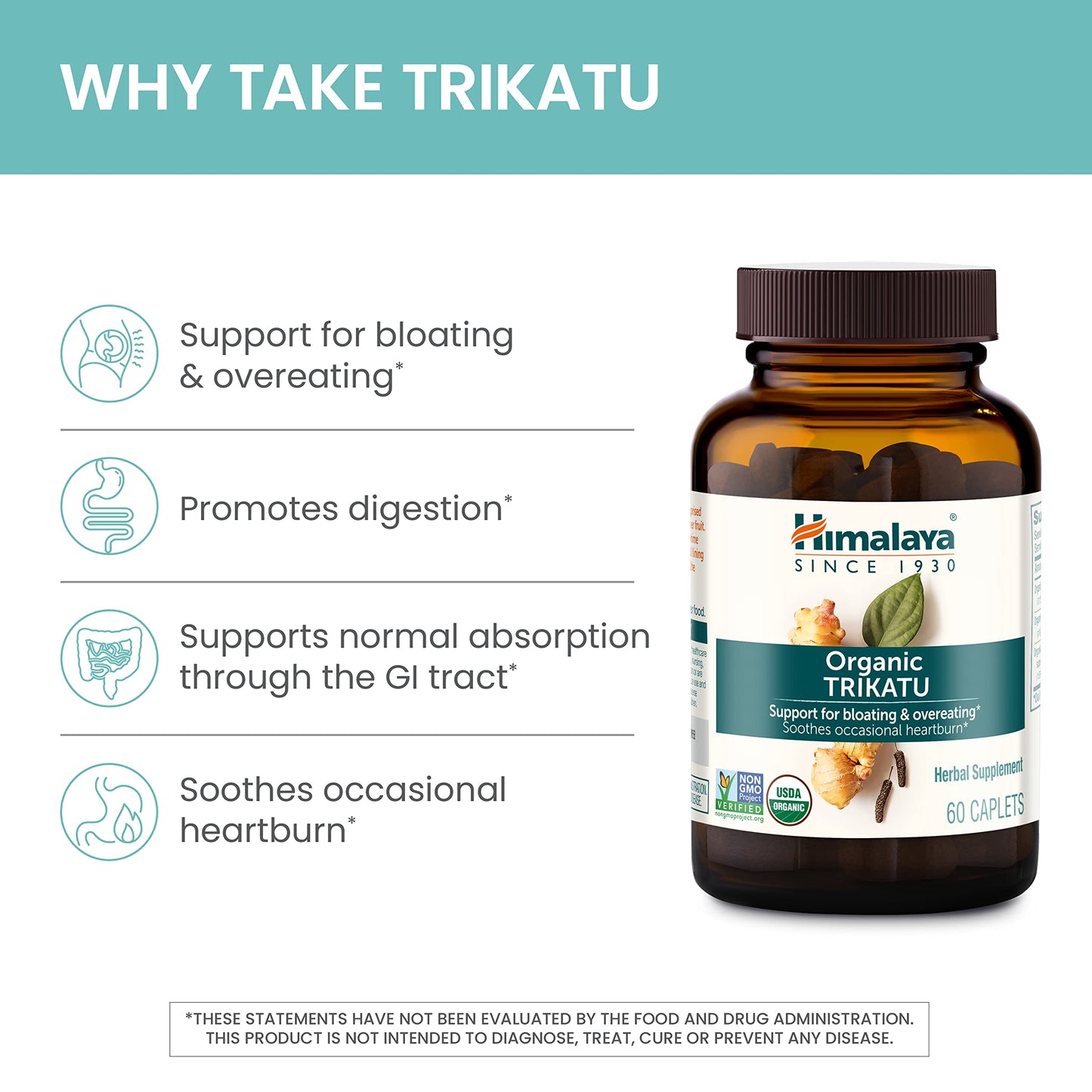 Himalaya Organic Trikatu Caplets 60
