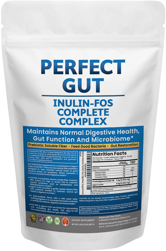 Kidney Restore Perfect Gut Inulin FOS Powder, 32