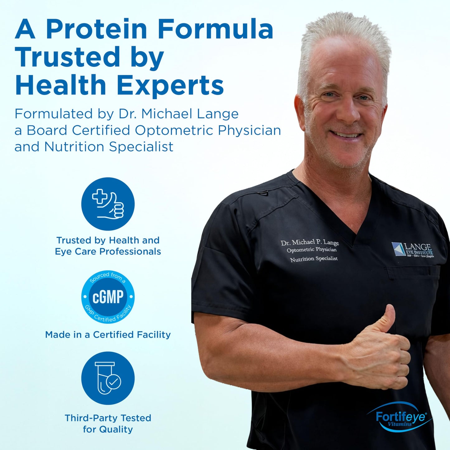 Fortifeye Vitamins Super New Zealand Grass Fed Whey Protein Powder, Dark Chocolate Fudge Flavor, 60 Servings, 3 Pack
