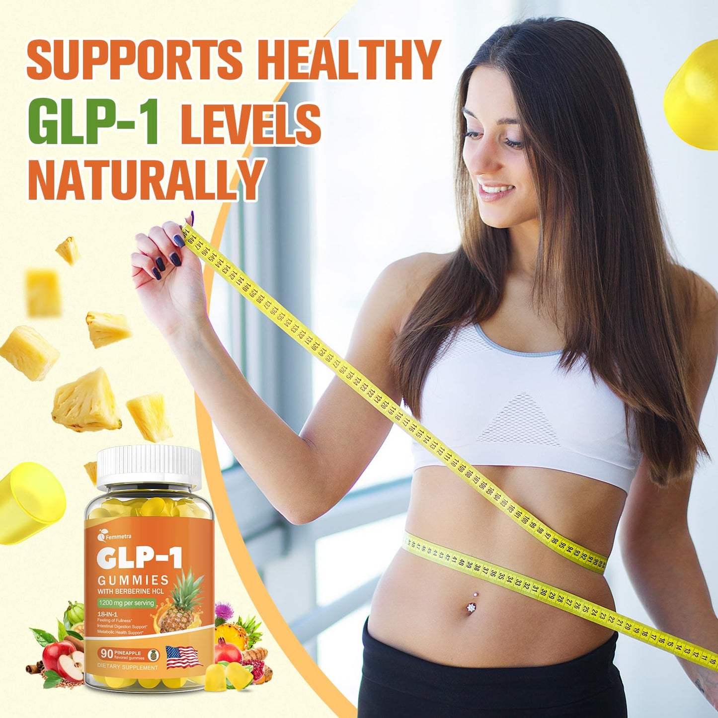 Femmetra GLP-1 Support Capsule 120 Count