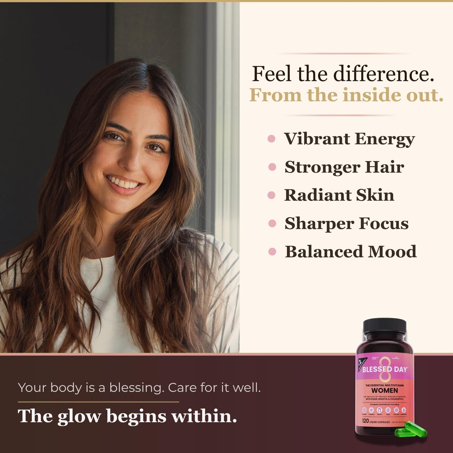 NutriRise Multivitamin for Women 120 Capsules