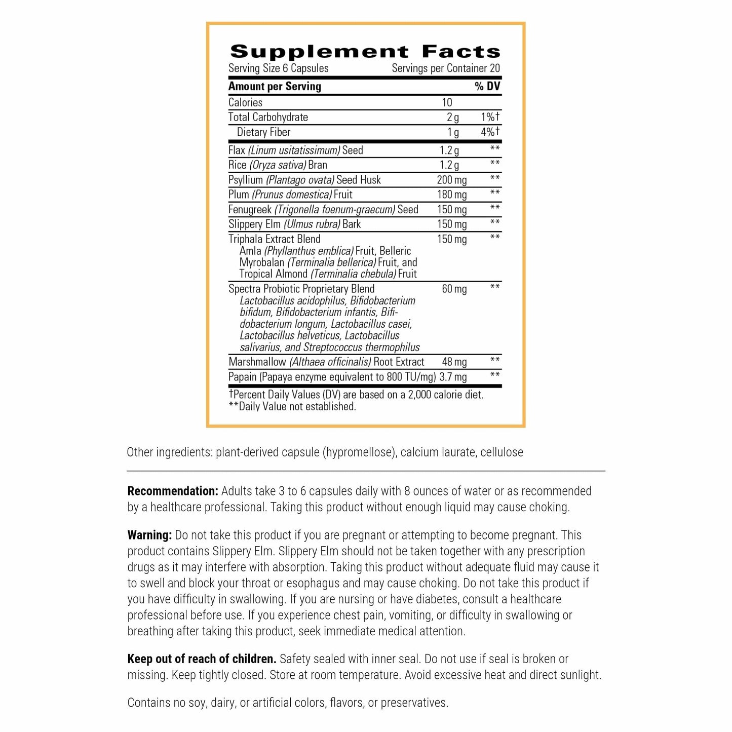 Integrative Therapeutics Blue Heron Digestive Support Capsules 120 Capsules