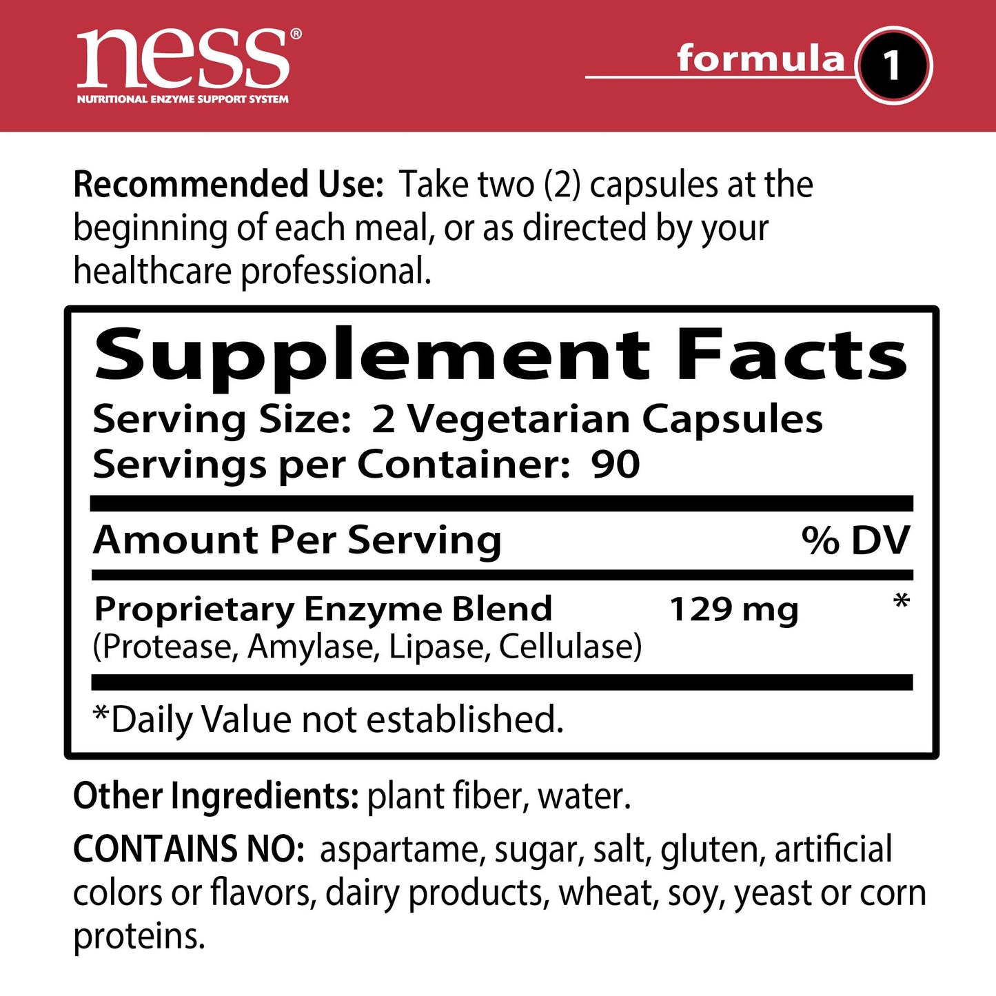 NESS Protein Digest Capsule 180