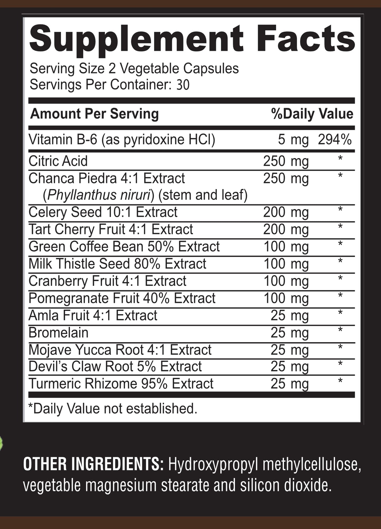 YUMMYVITE Uric Acid Advanced Formula – Kidney, Liver, Gallbladder, Urinary Tract Cleanse with Cranberry, Chanca Piedra, Tart Cherry, Milk Thistle and Bromelain 60 Capsules