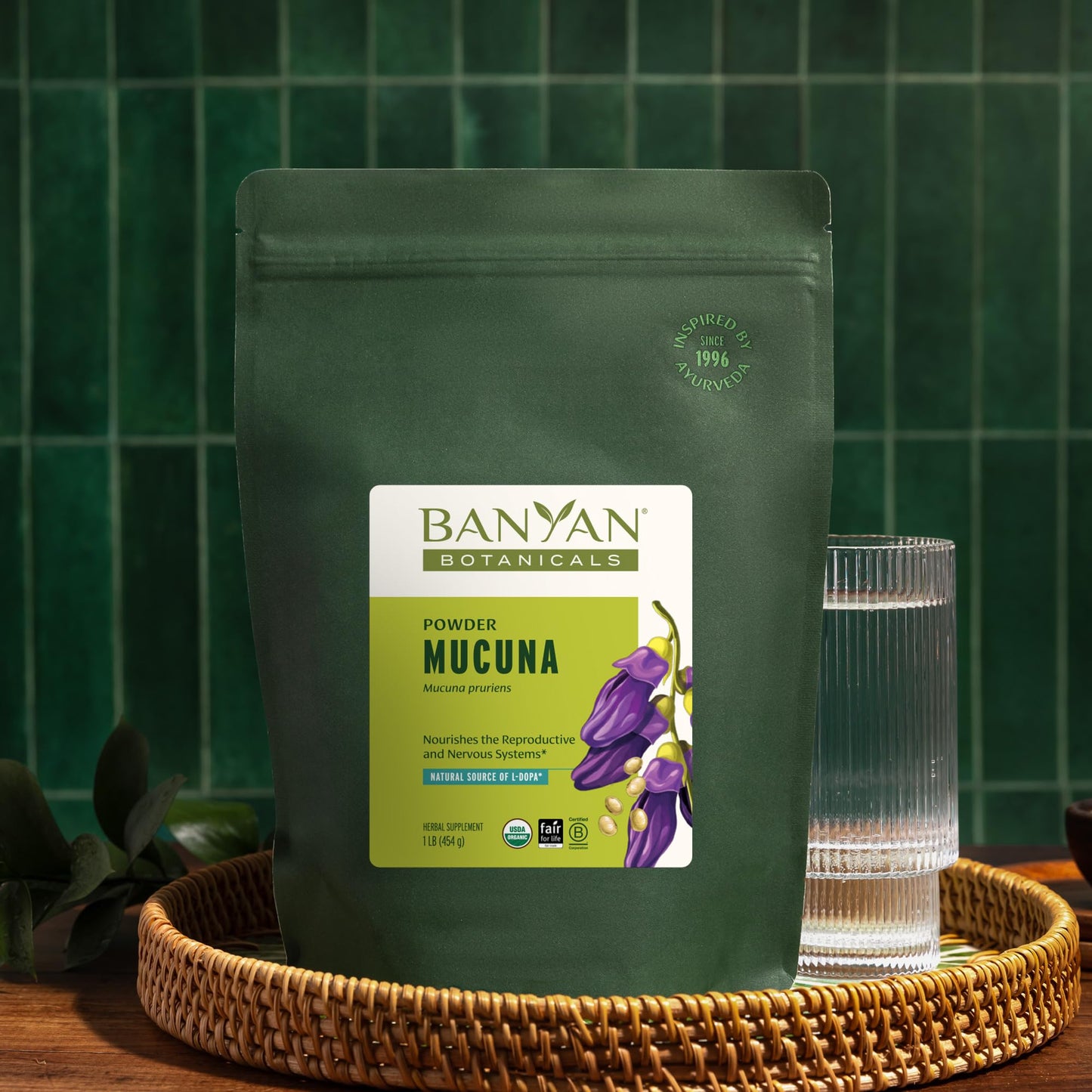 Banyan Botanicals Kapikacchu Powder, 16 Ounces